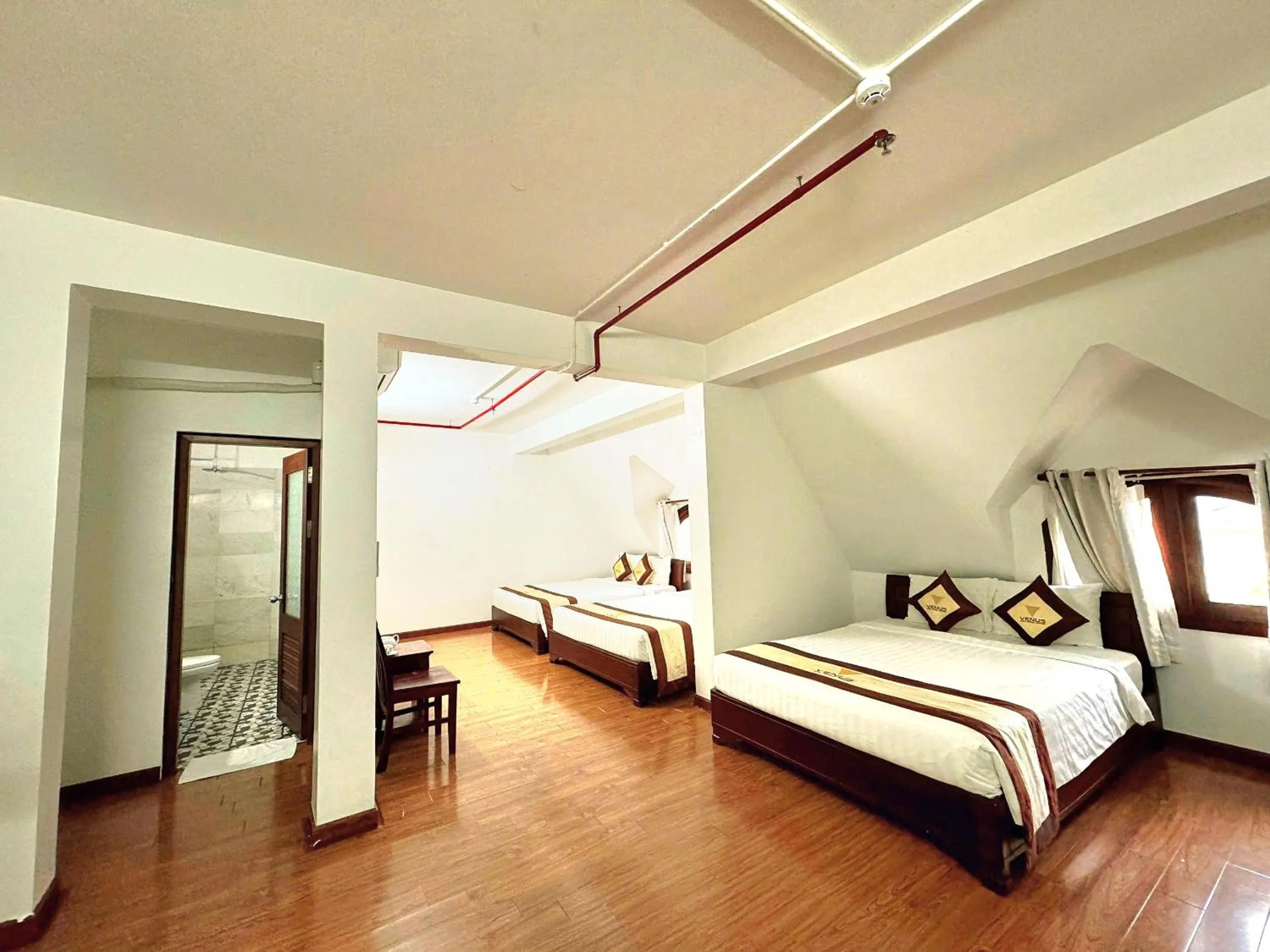 Bed in Venus Phu Quoc Hotel