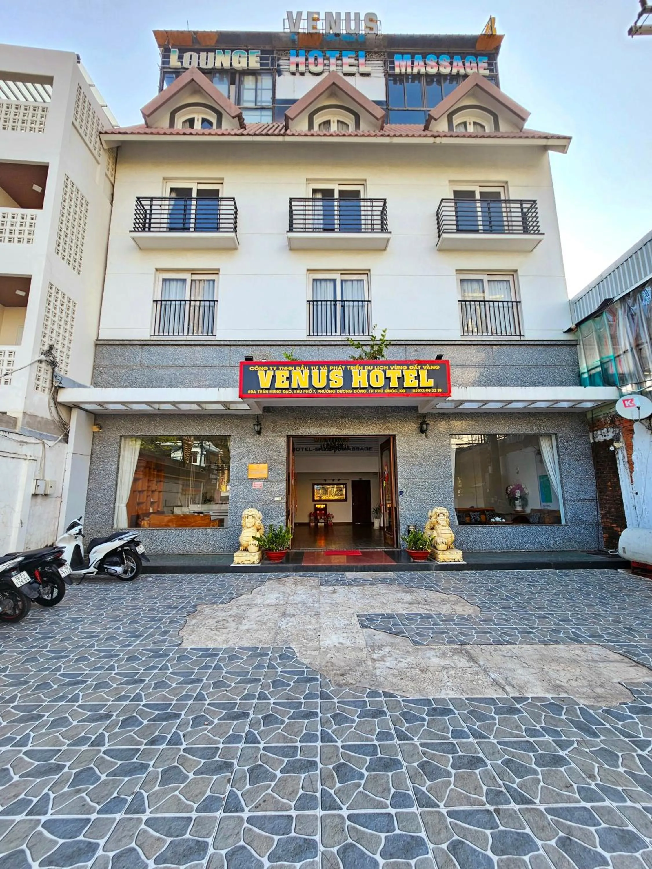 Property building in Venus Phu Quoc Hotel