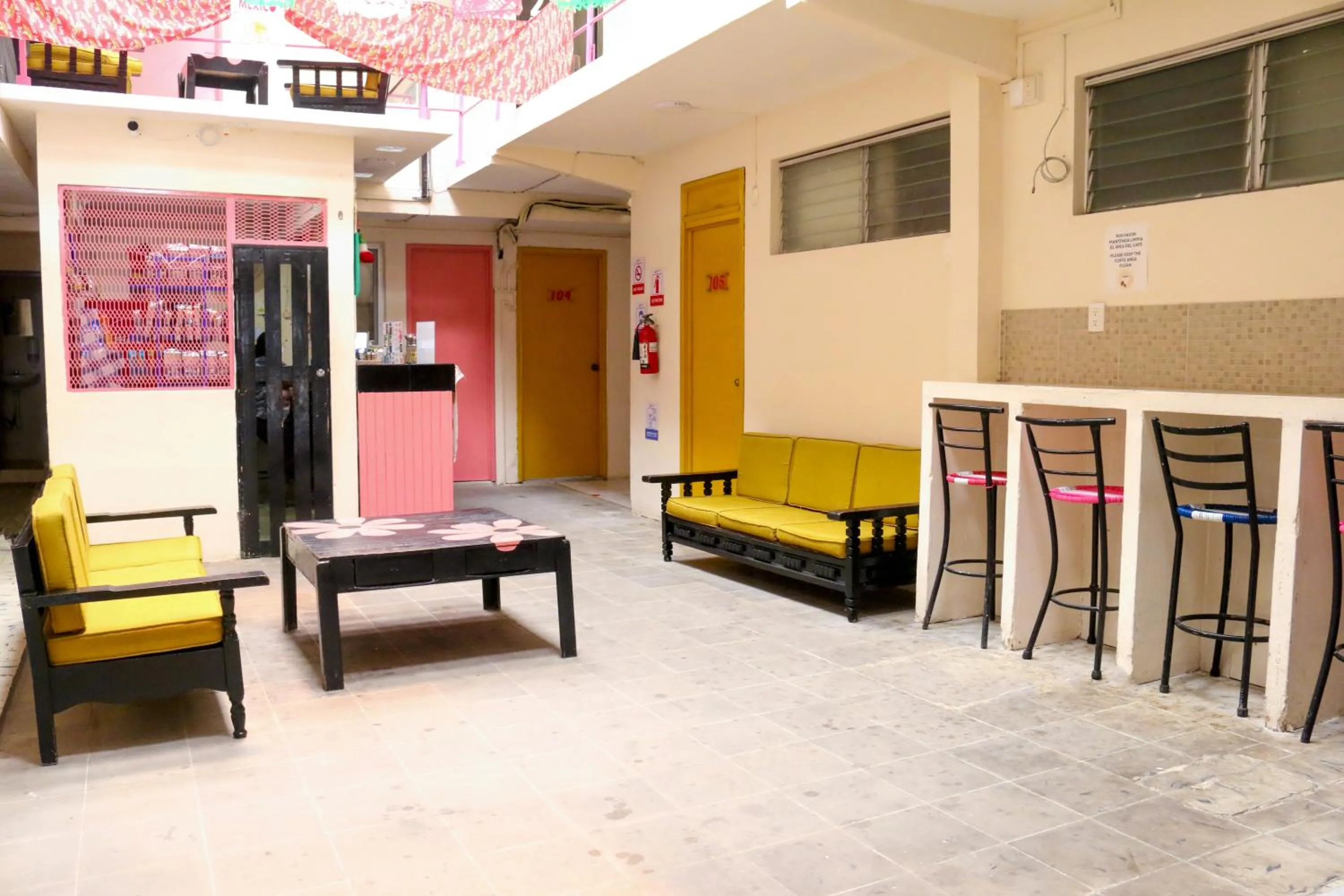 Living room in Hotel Rosa del Alba, Barrio Mágico Centro Histórico de Chetumal