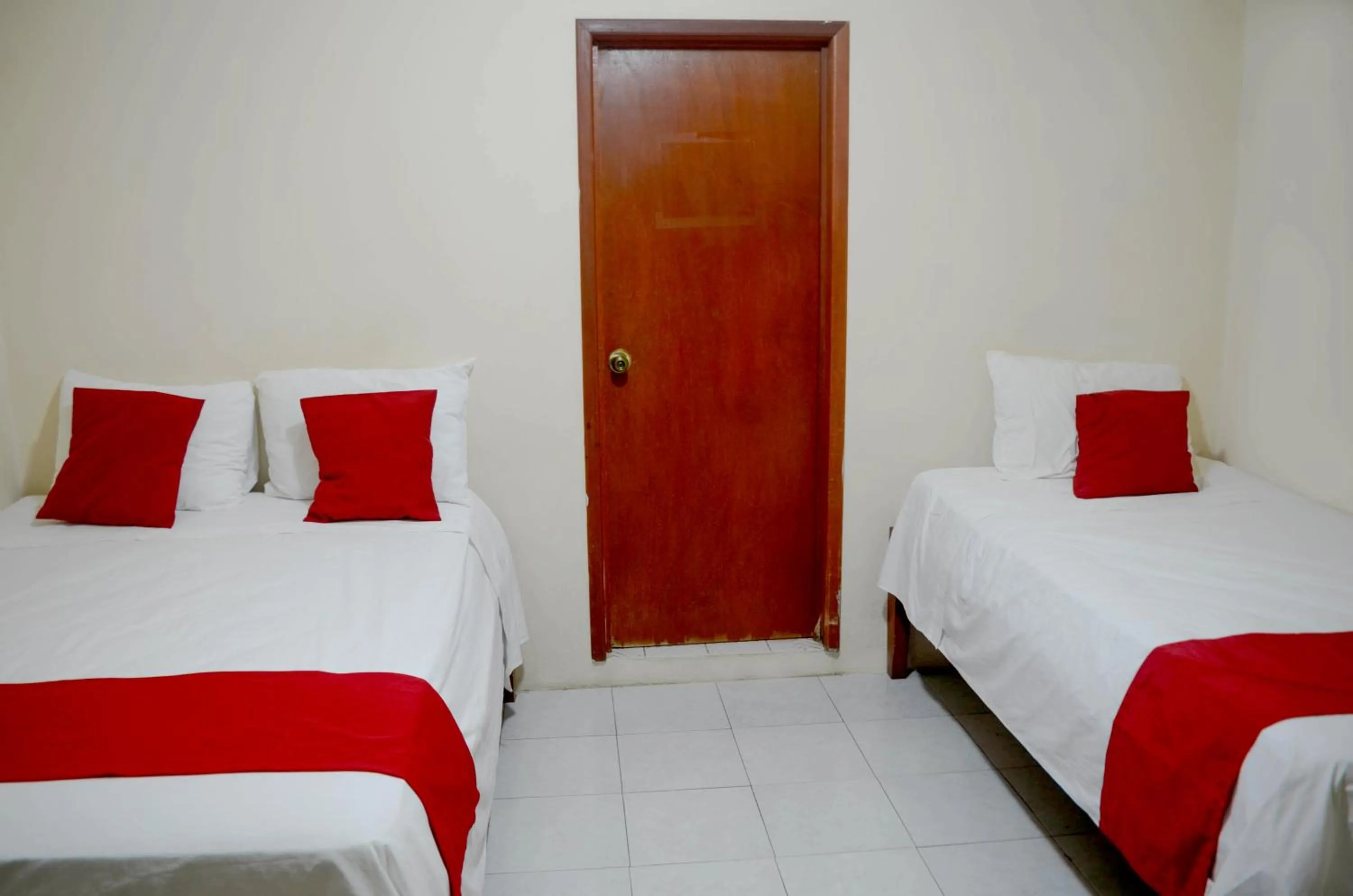 Bed in Hotel Rosa del Alba, Barrio Mágico Centro Histórico de Chetumal