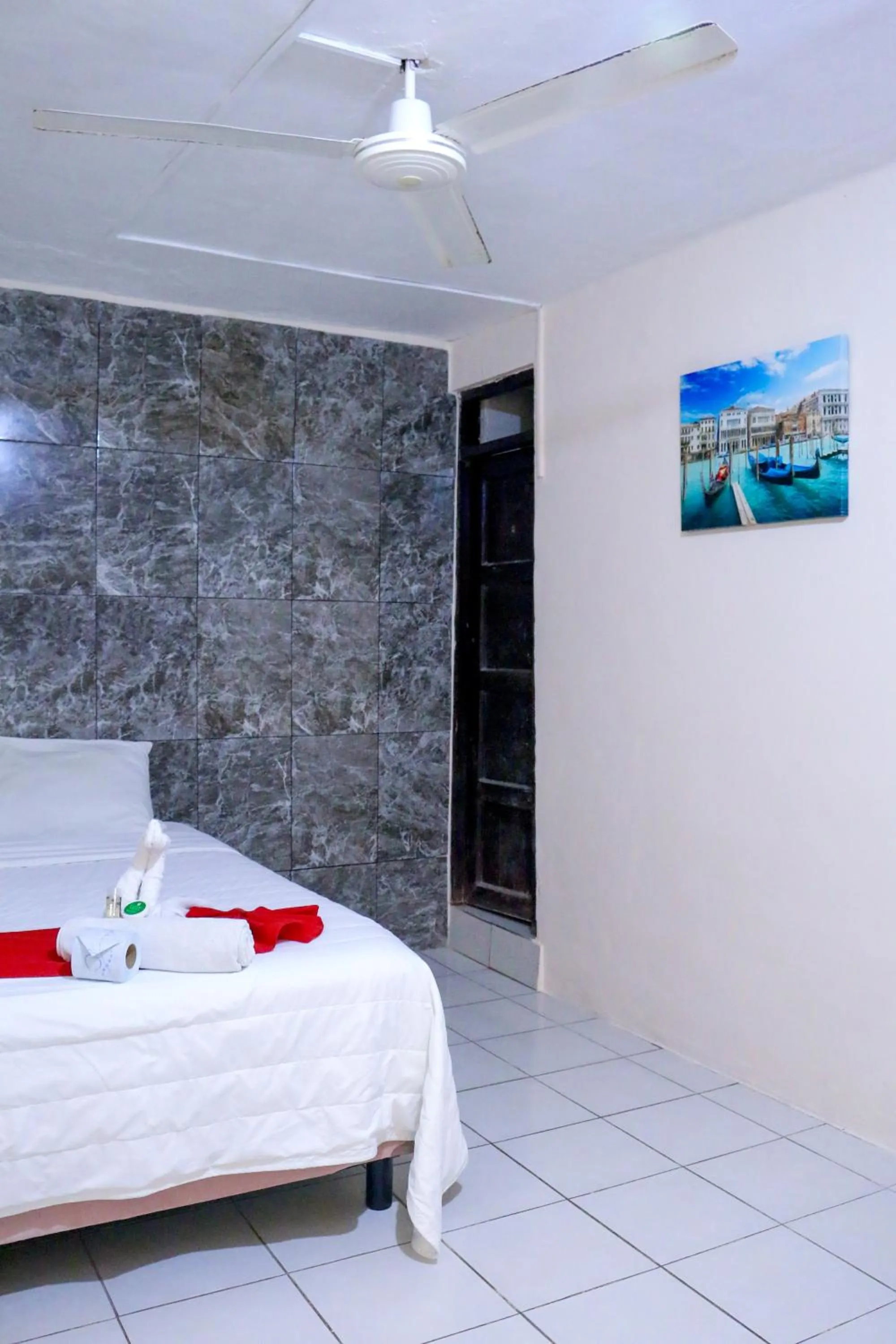 Bed in Hotel Rosa del Alba, Barrio Mágico Centro Histórico de Chetumal