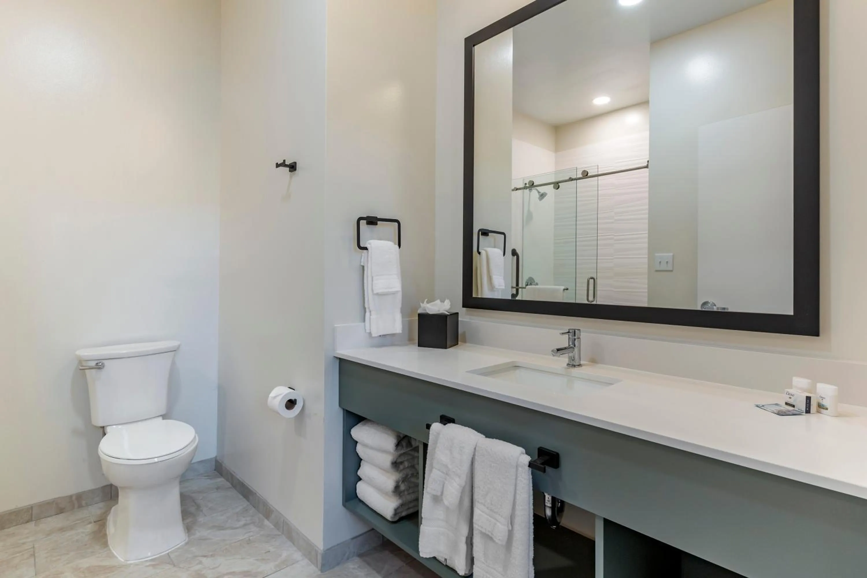 Shower in Inn at Blackstone