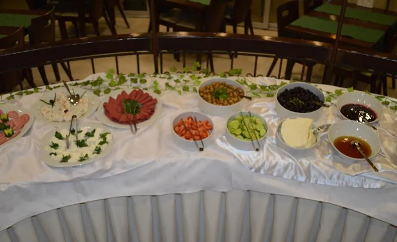 Buffet breakfast in Nobel Hotel Ankara