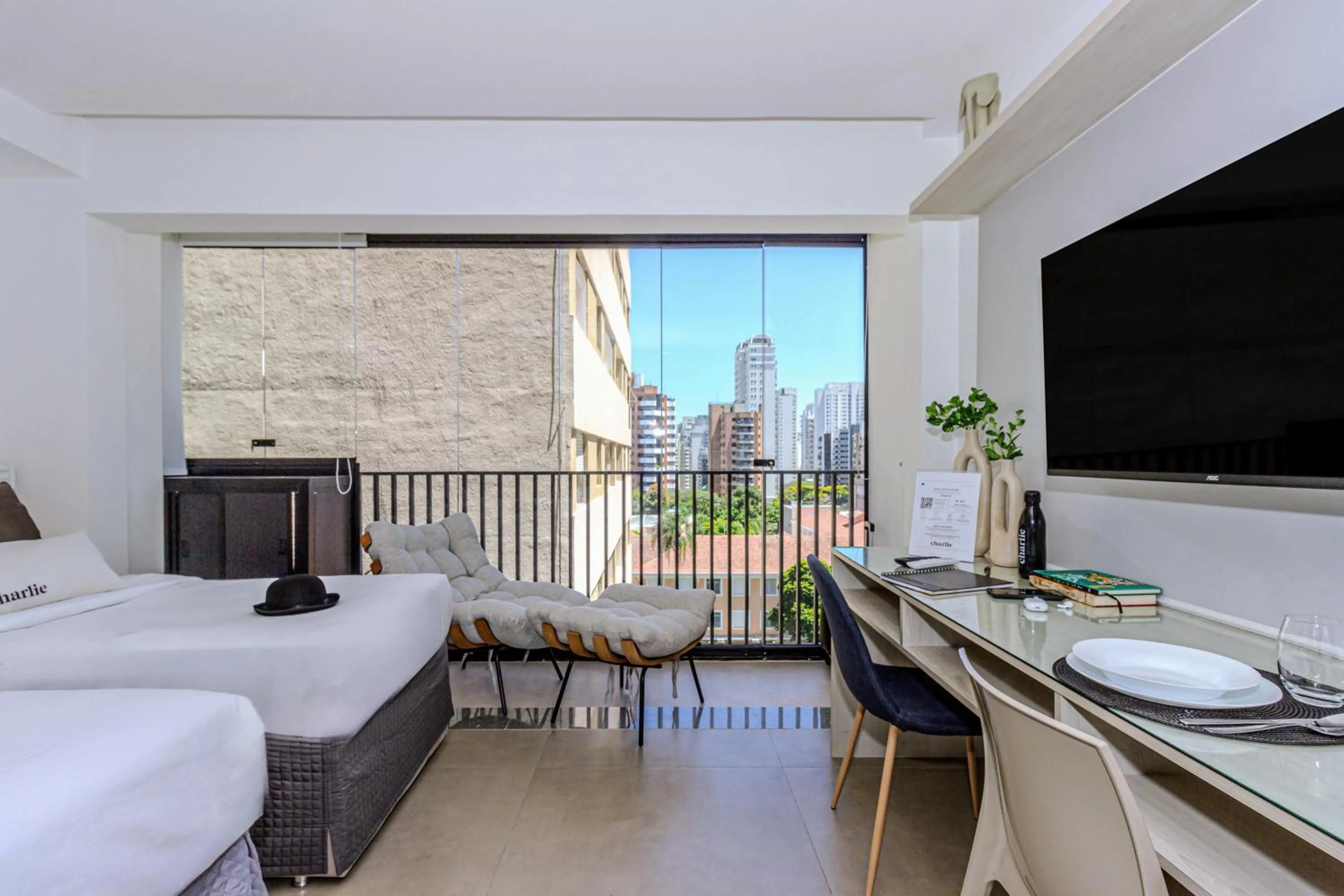 Bed in Charlie Sabiá Moema