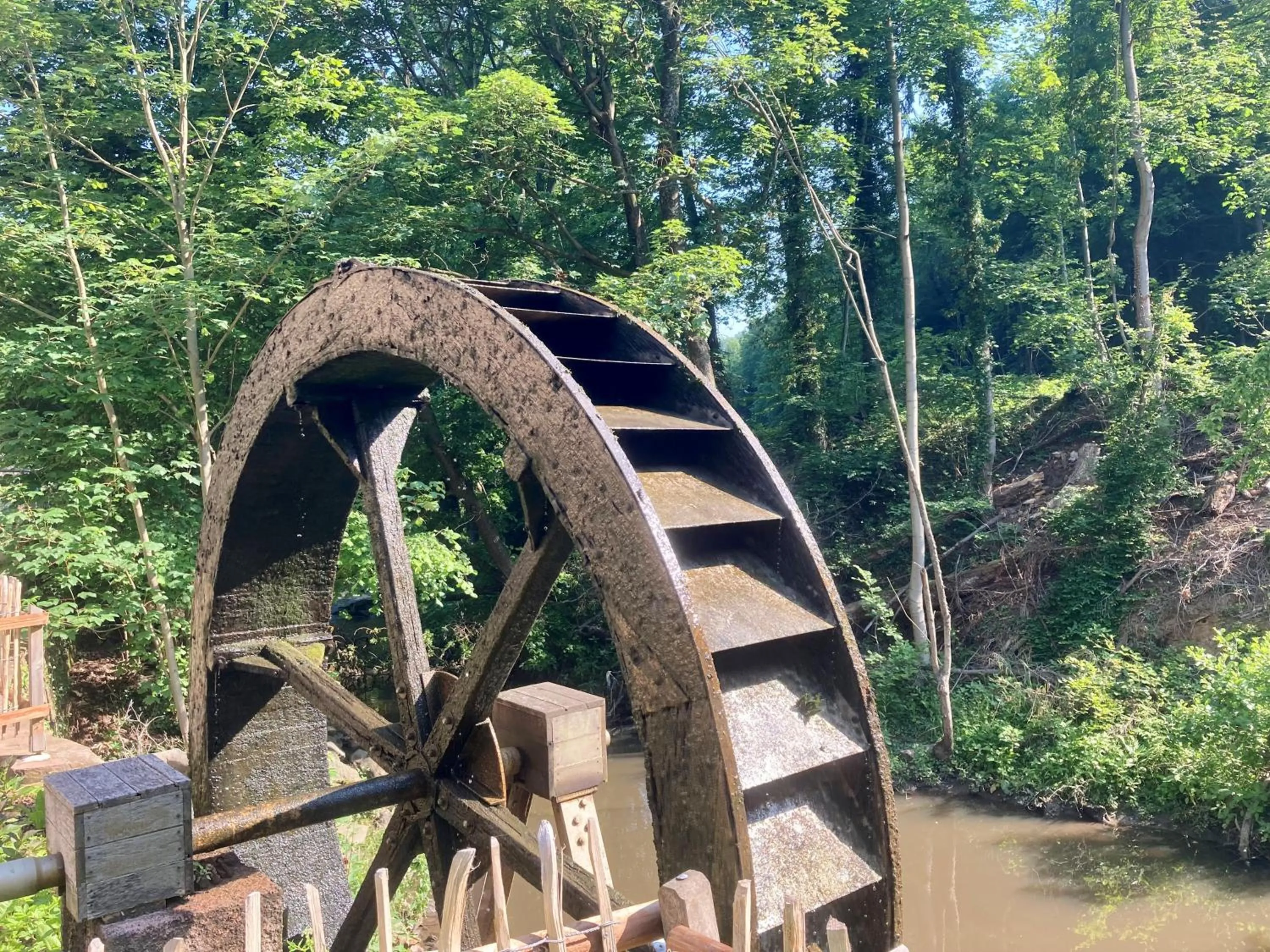 River view in Fuchs'sche Mühle