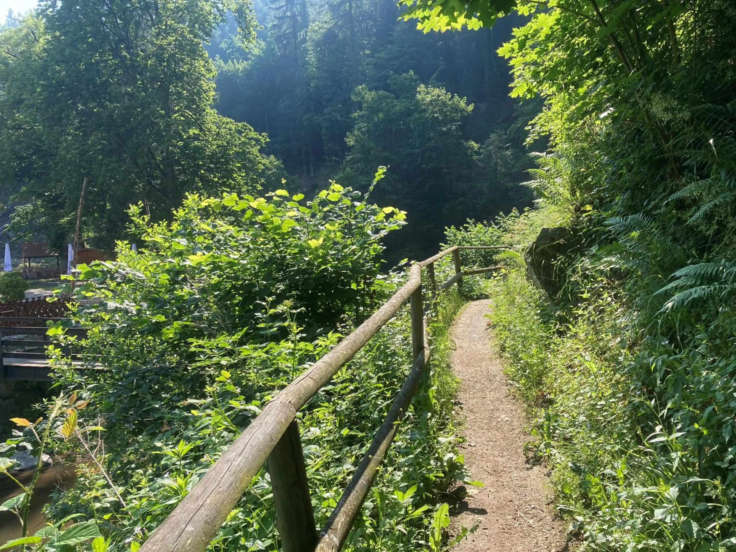 Natural landscape in Fuchs'sche Mühle