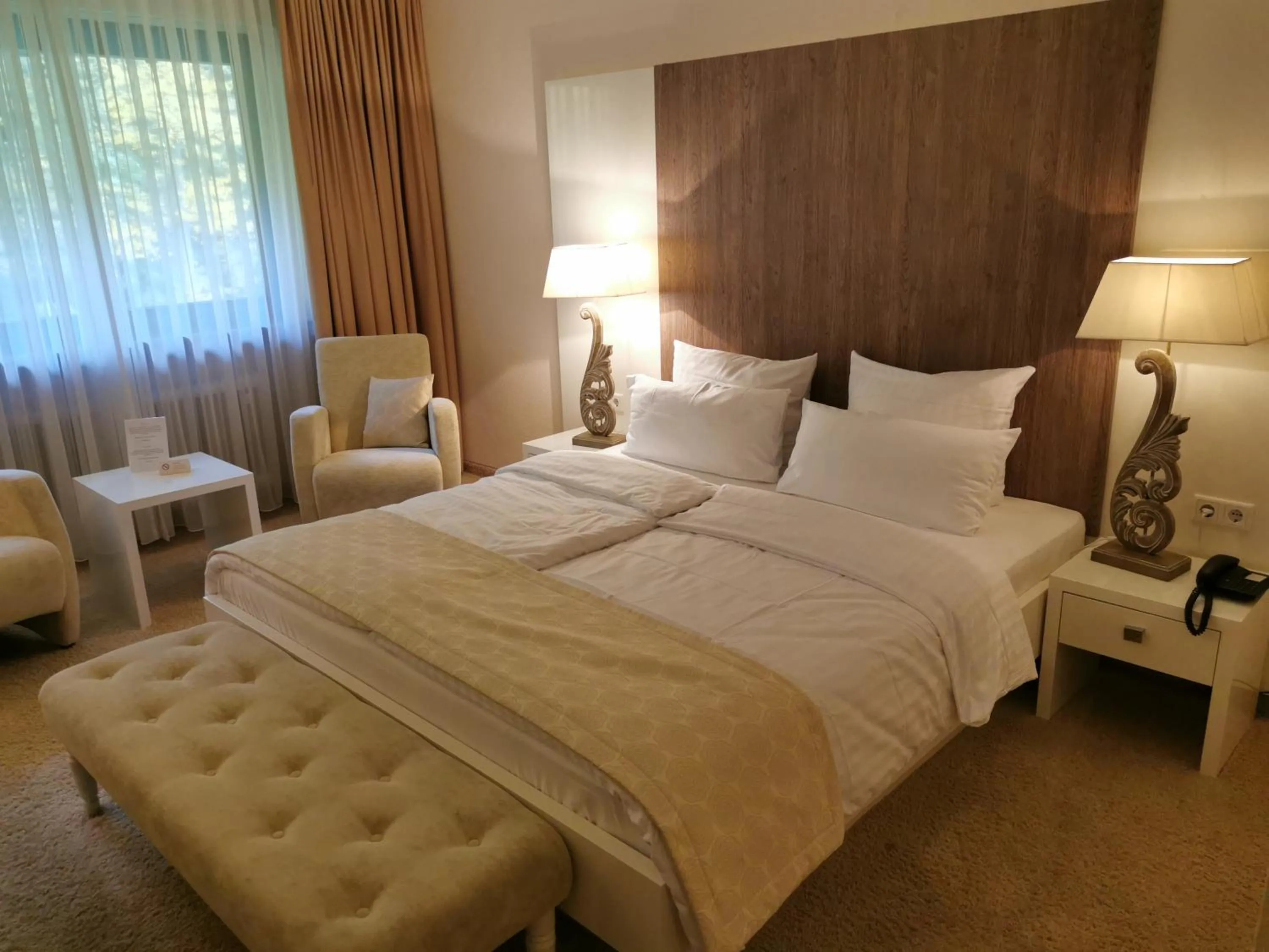 Photo of the whole room, Bed in Fuchs'sche Mühle