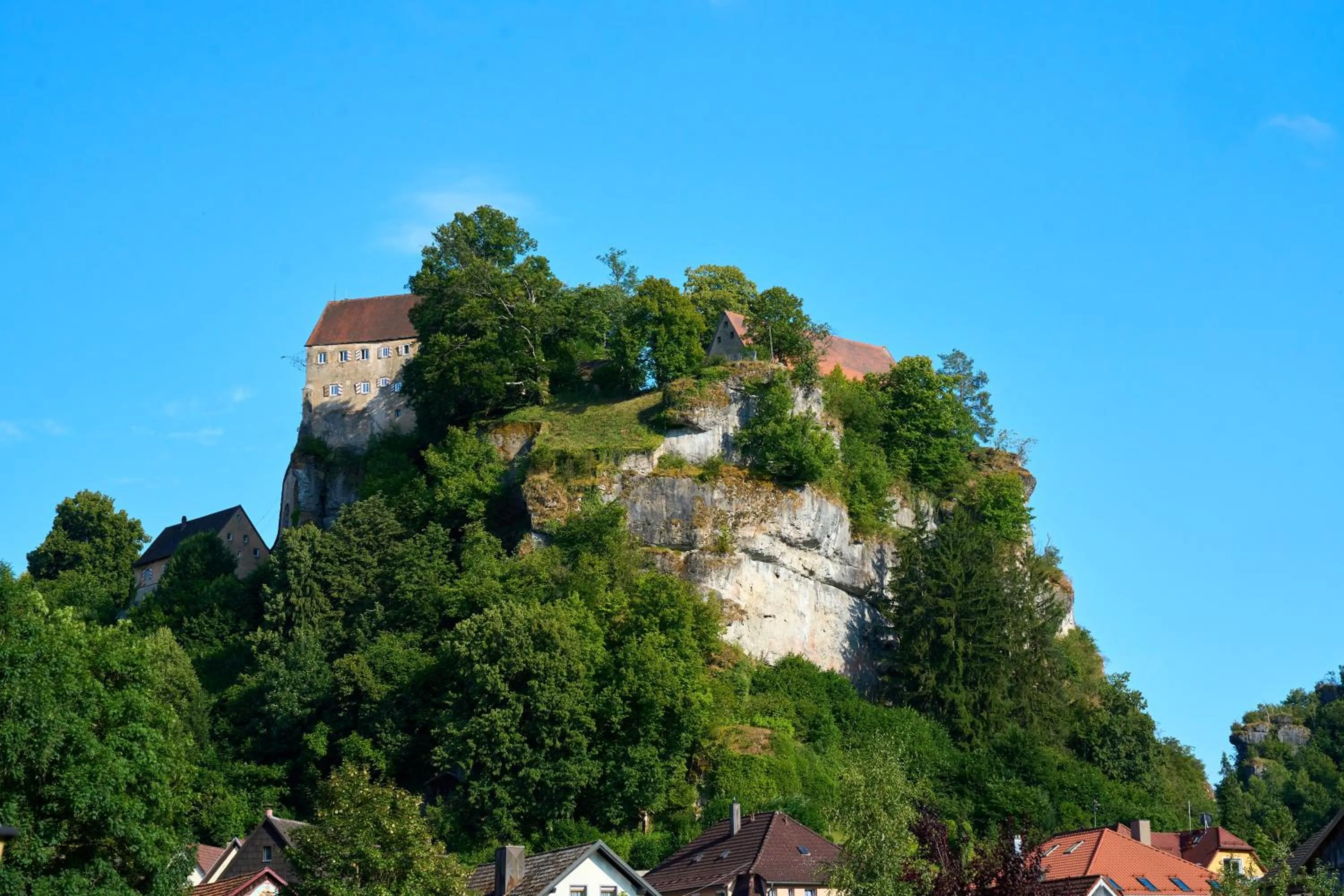 Landmark view in Gästehaus Forellenhof
