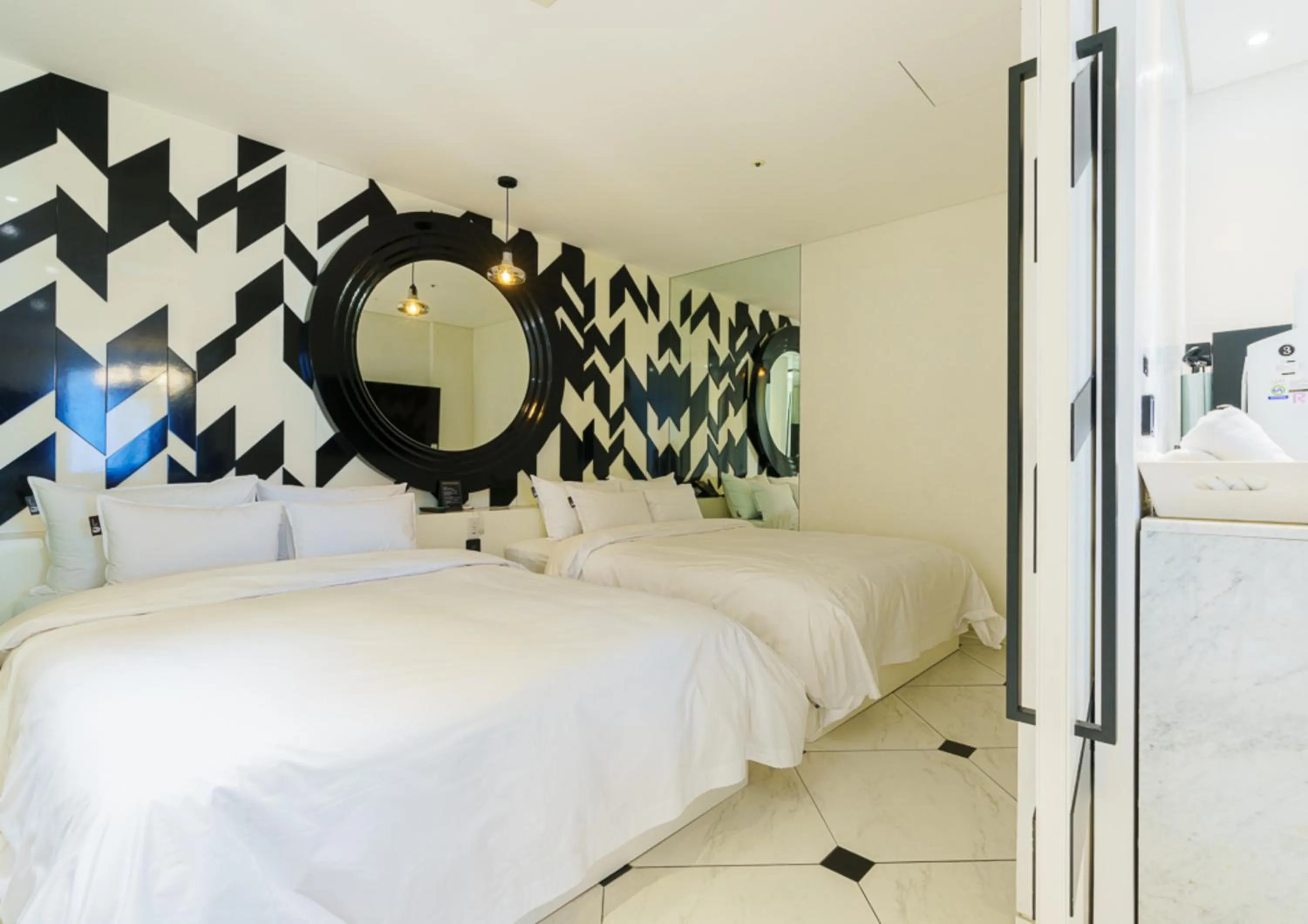 Bed in Hotel The Designers Incheon