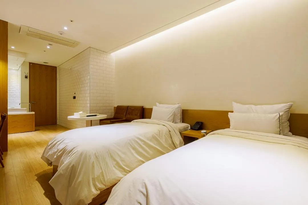 Bed in Hotel The Designers Incheon