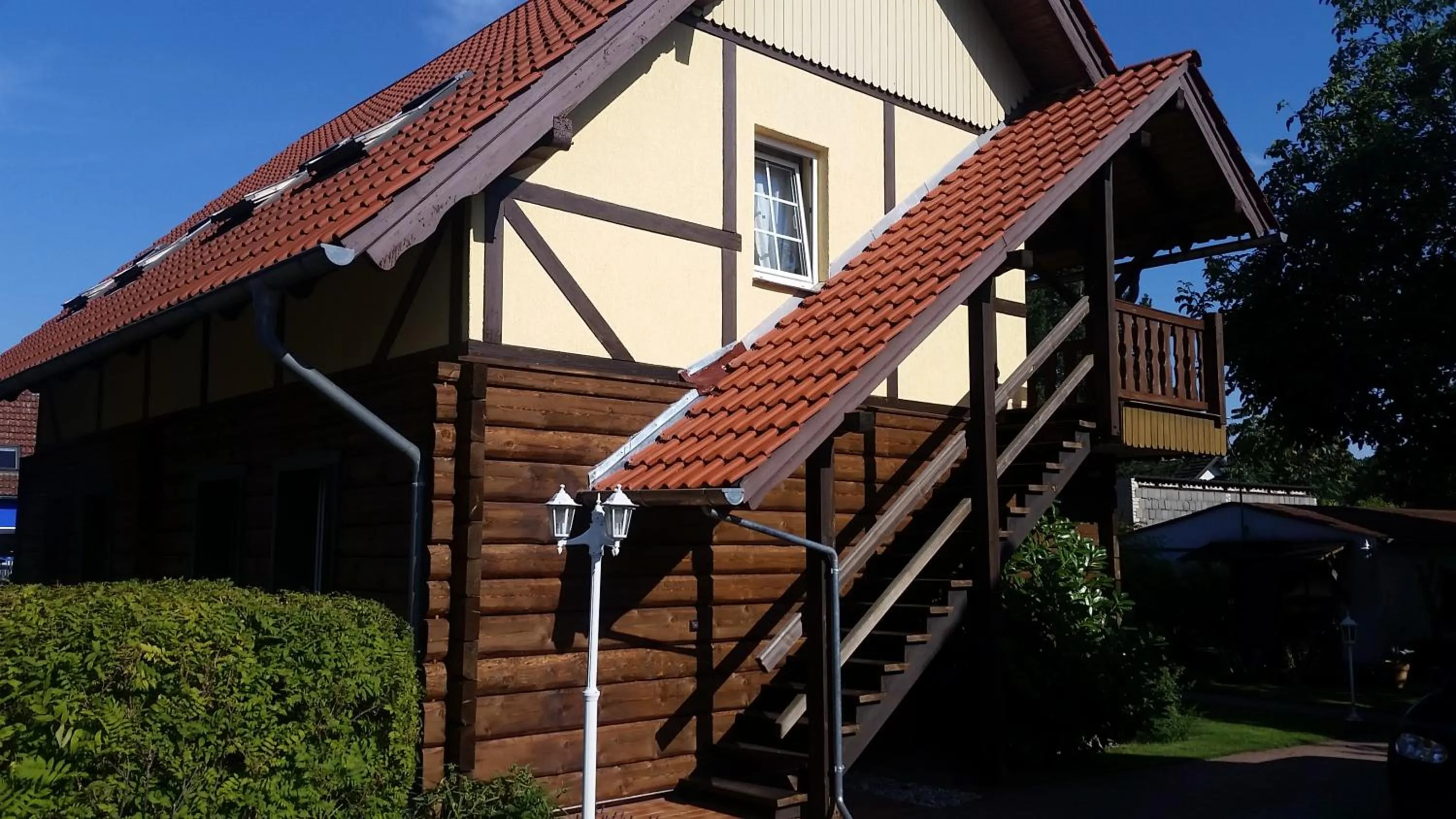 Patio in Pension zum Holzpantoffelmacher