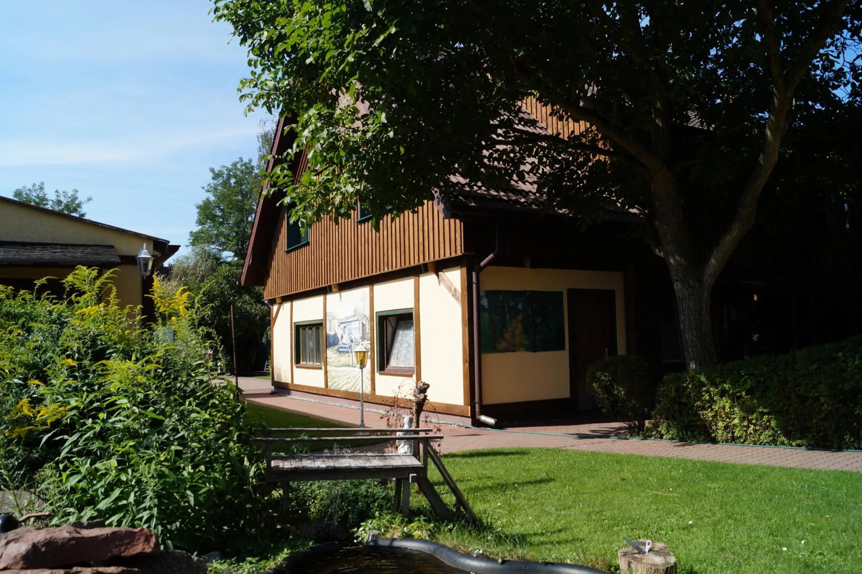 Patio in Pension zum Holzpantoffelmacher