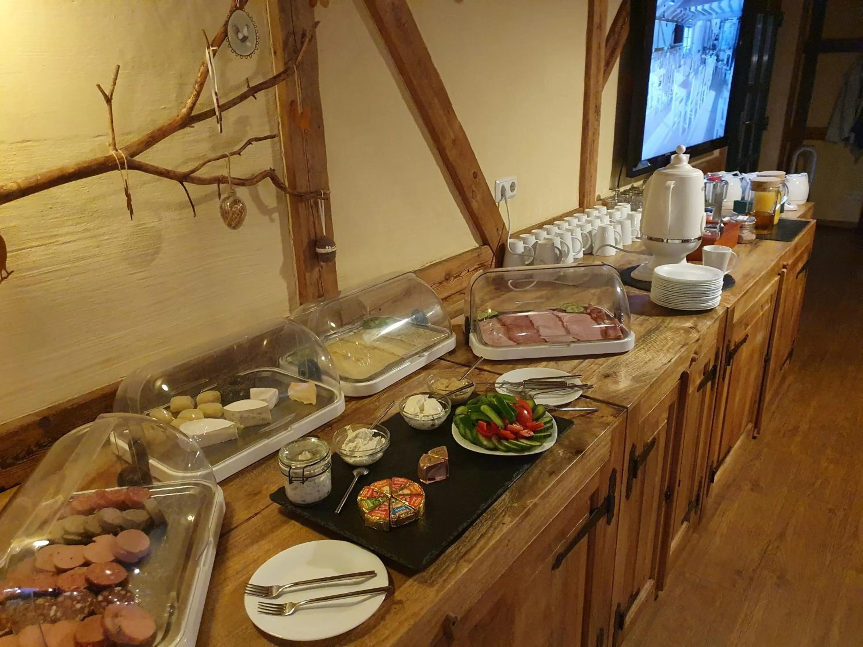 Breakfast in Pension zum Holzpantoffelmacher