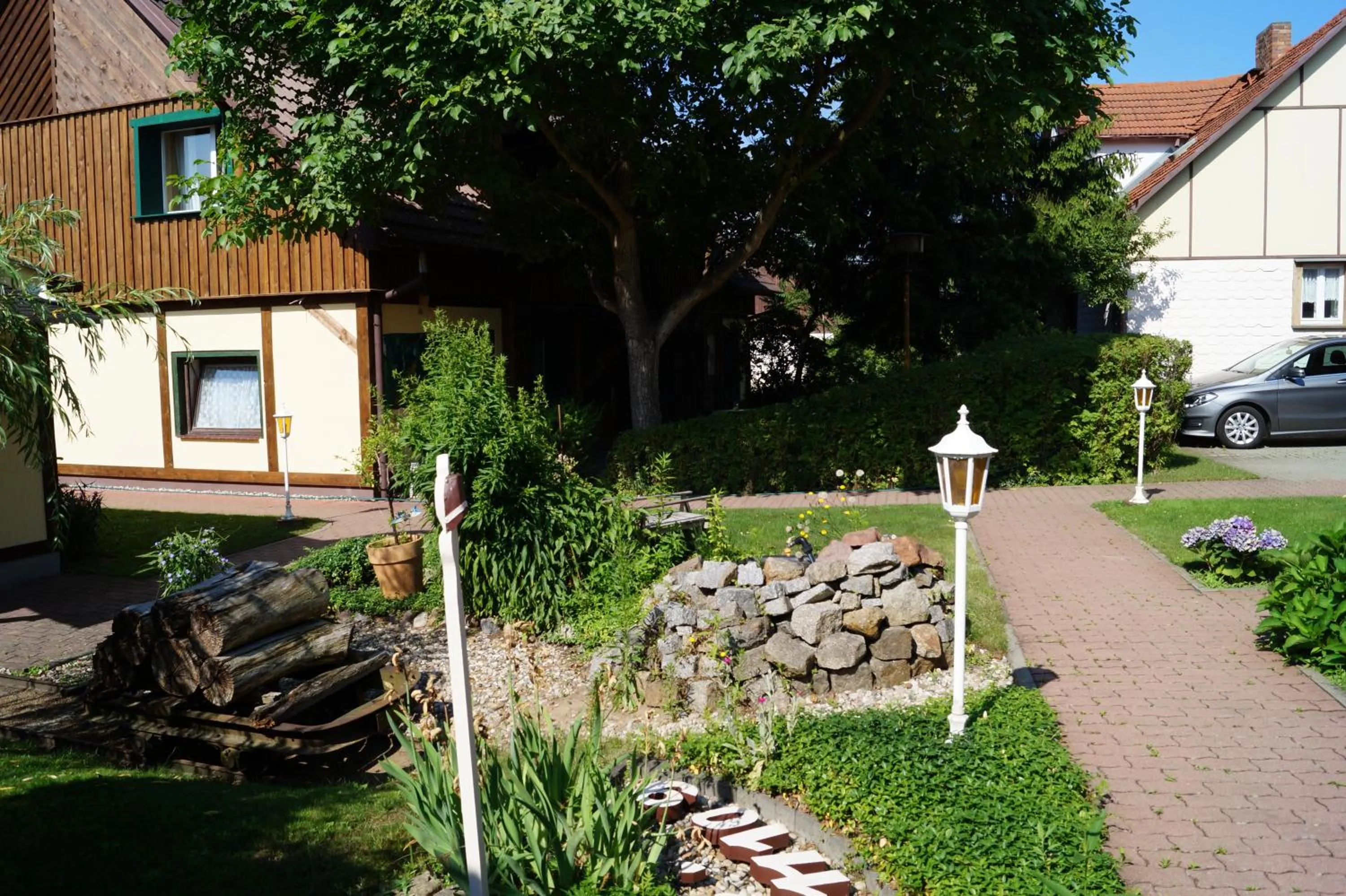 Garden in Pension zum Holzpantoffelmacher