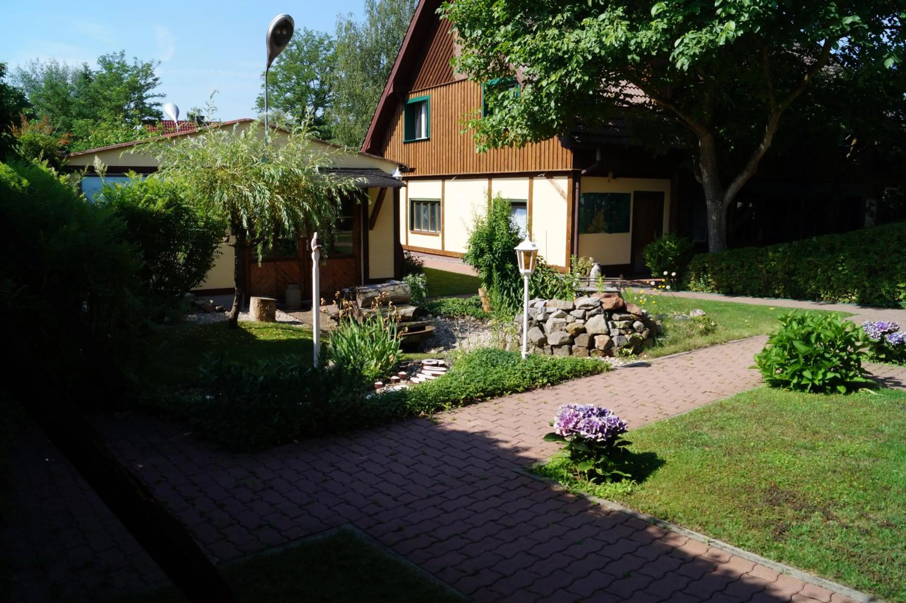 Patio in Pension zum Holzpantoffelmacher