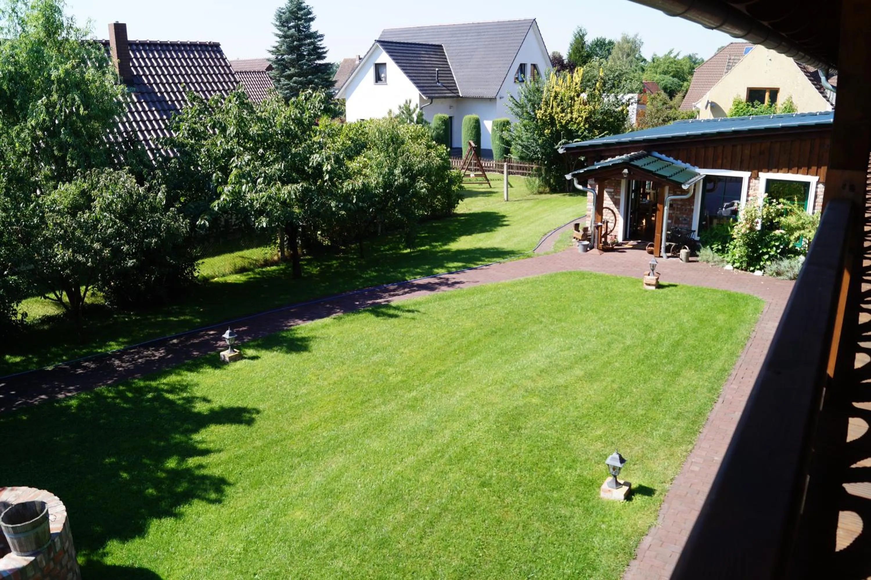 Garden in Pension zum Holzpantoffelmacher