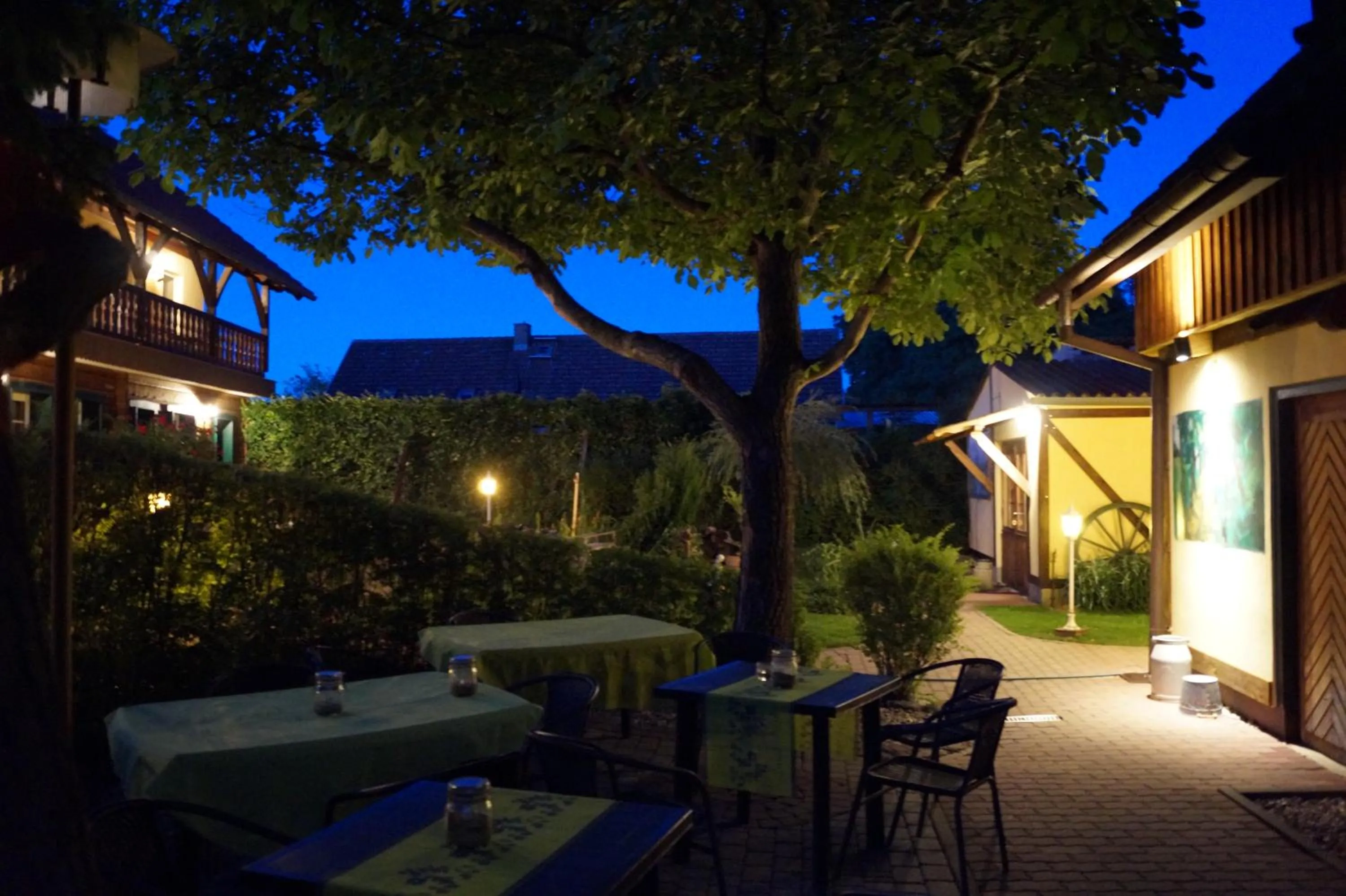 Patio in Pension zum Holzpantoffelmacher