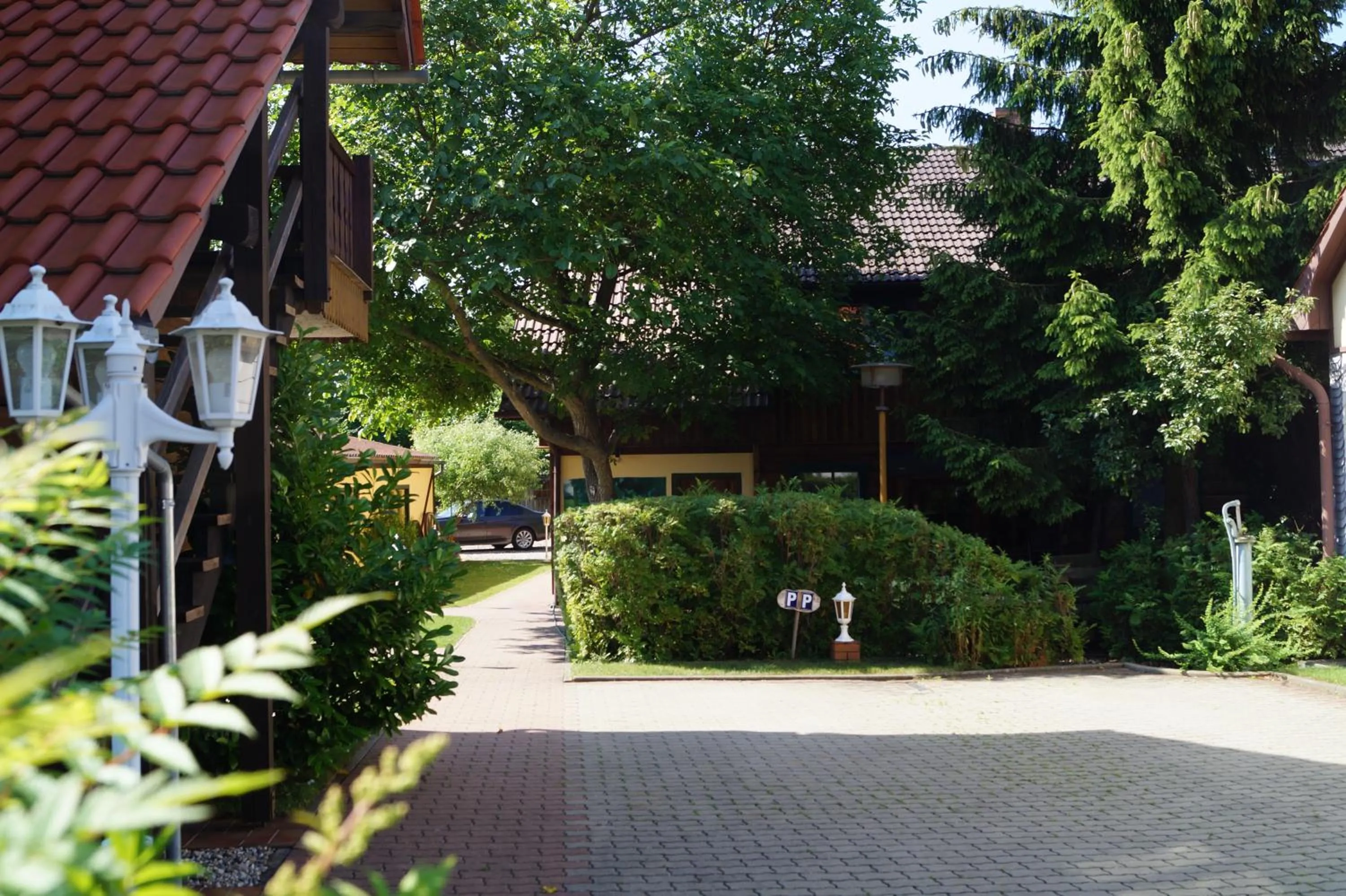 Garden in Pension zum Holzpantoffelmacher