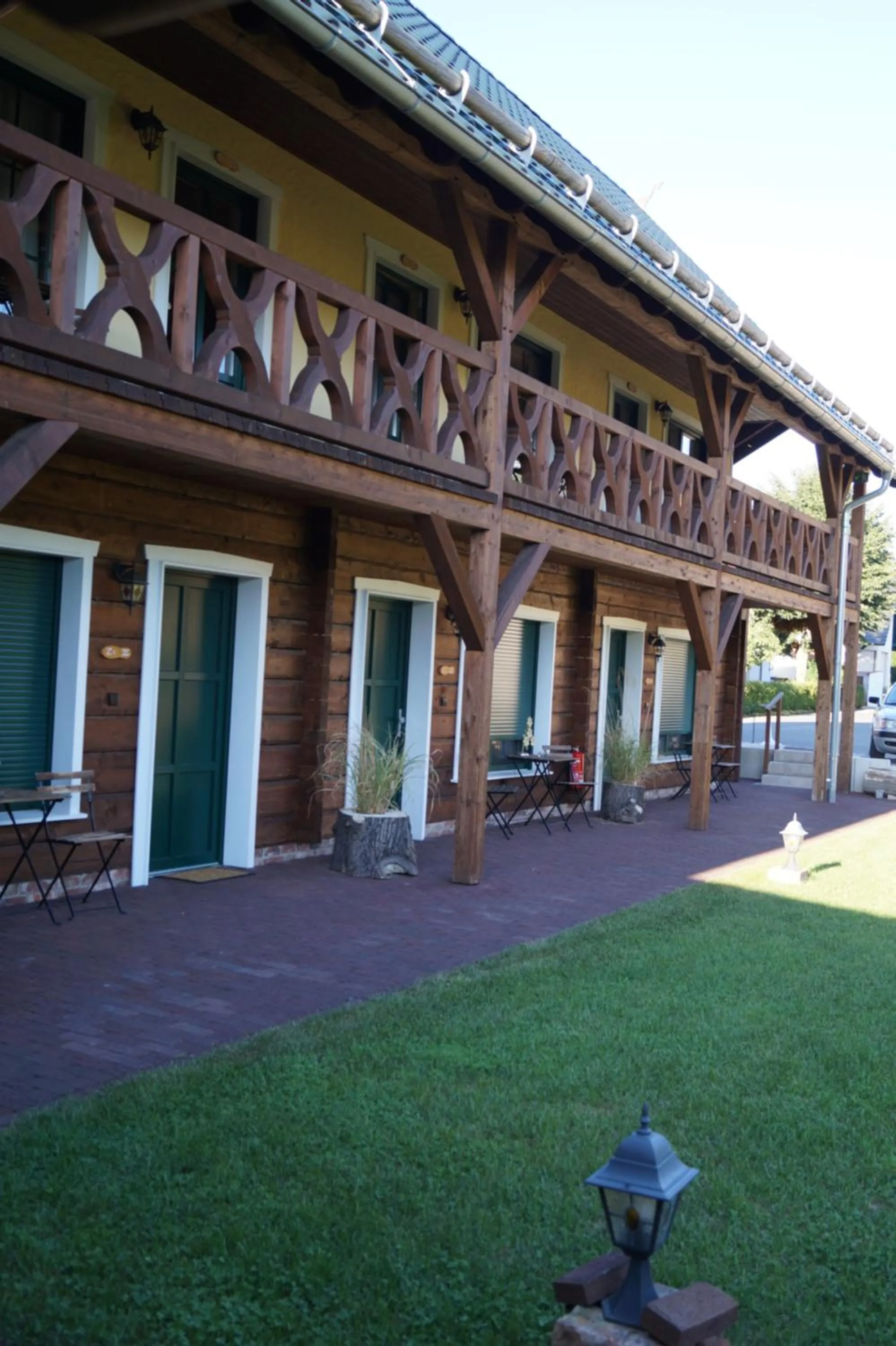 Patio in Pension zum Holzpantoffelmacher