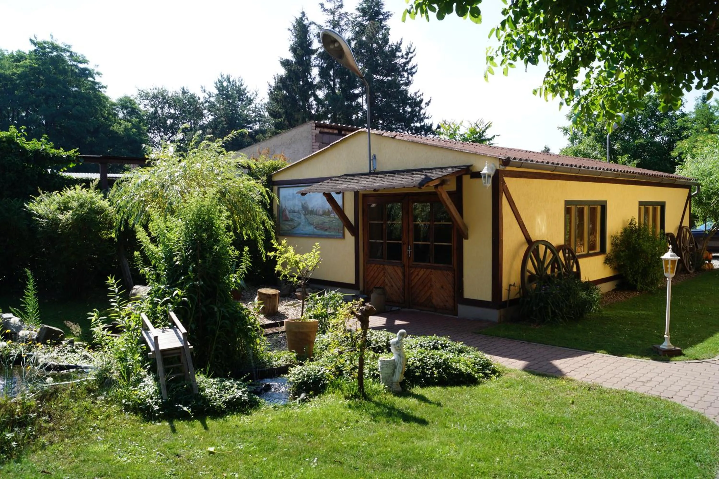 Patio in Pension zum Holzpantoffelmacher