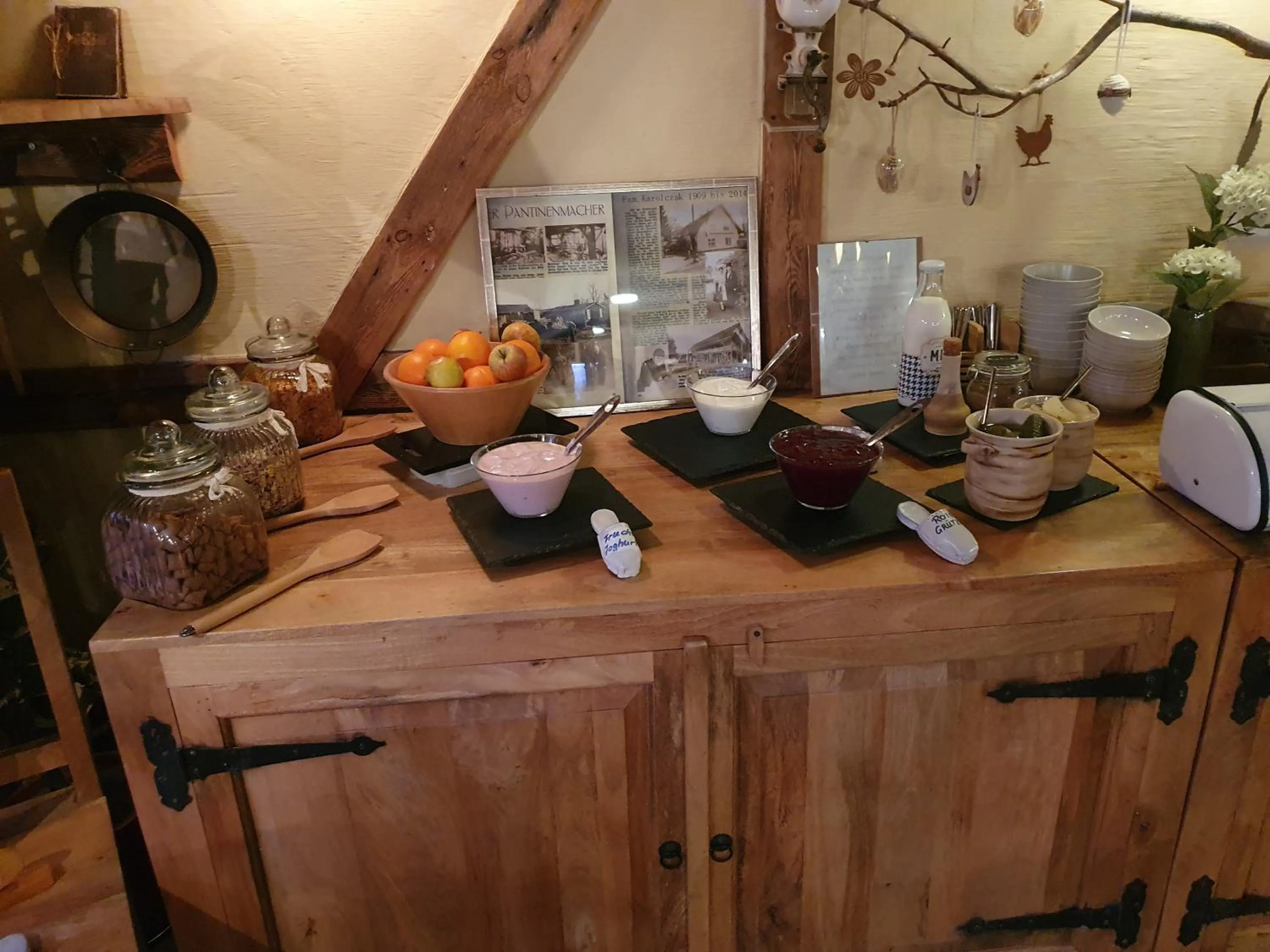 Breakfast in Pension zum Holzpantoffelmacher