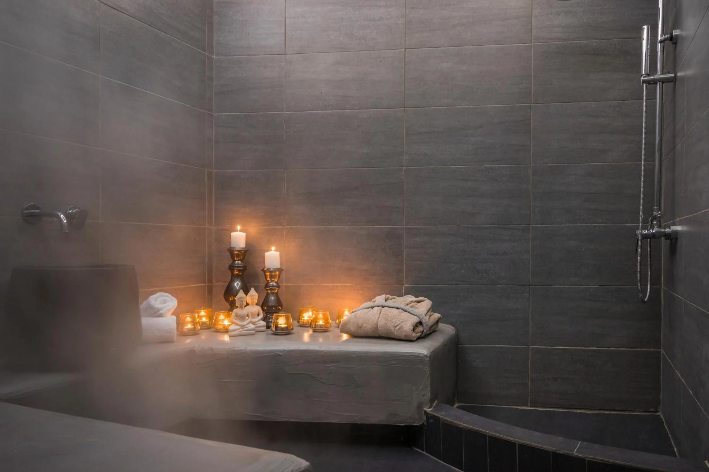 Sauna in Paramithenio Village Beach Resort & Spa