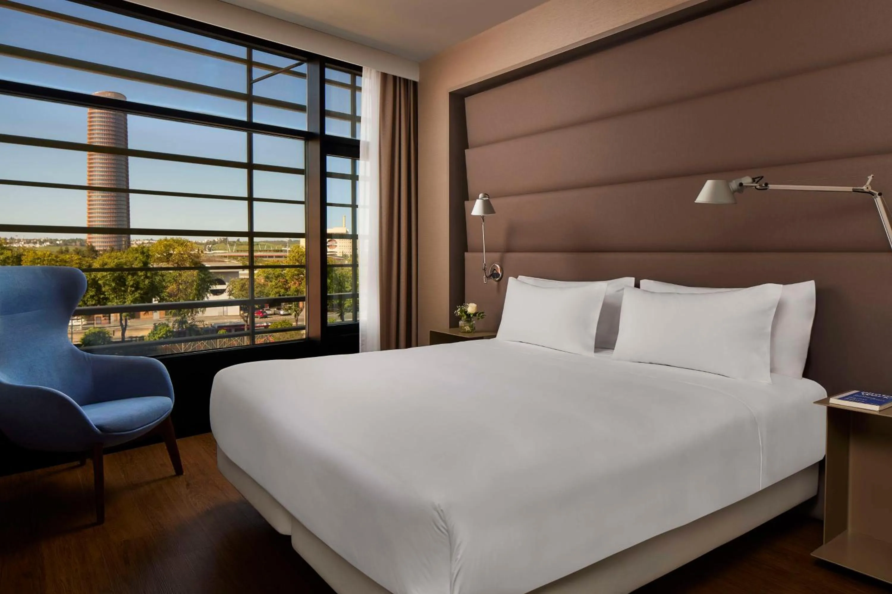 Bedroom, Bed in NH Sevilla Plaza de Armas