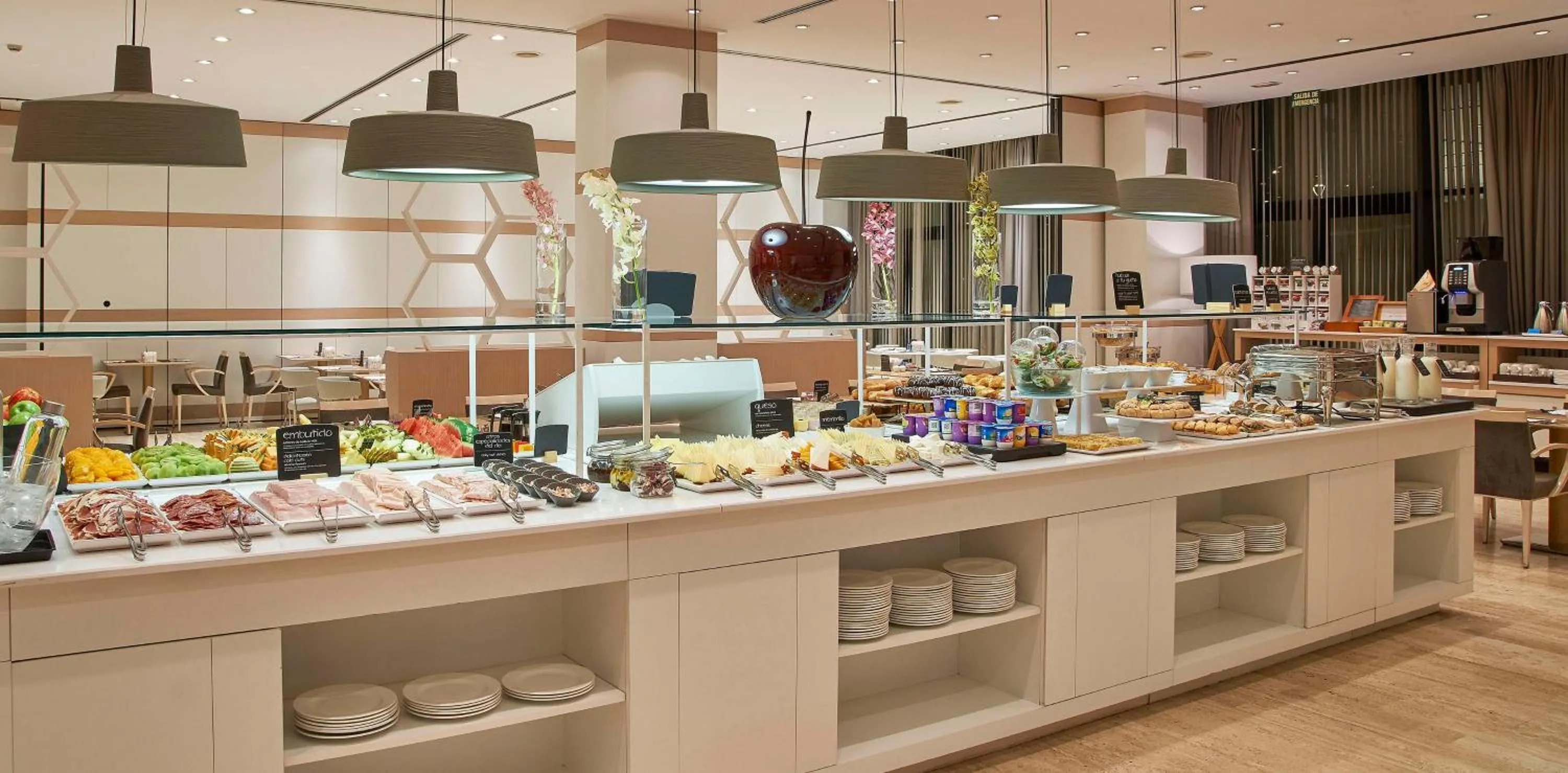 Breakfast in NH Sevilla Plaza de Armas