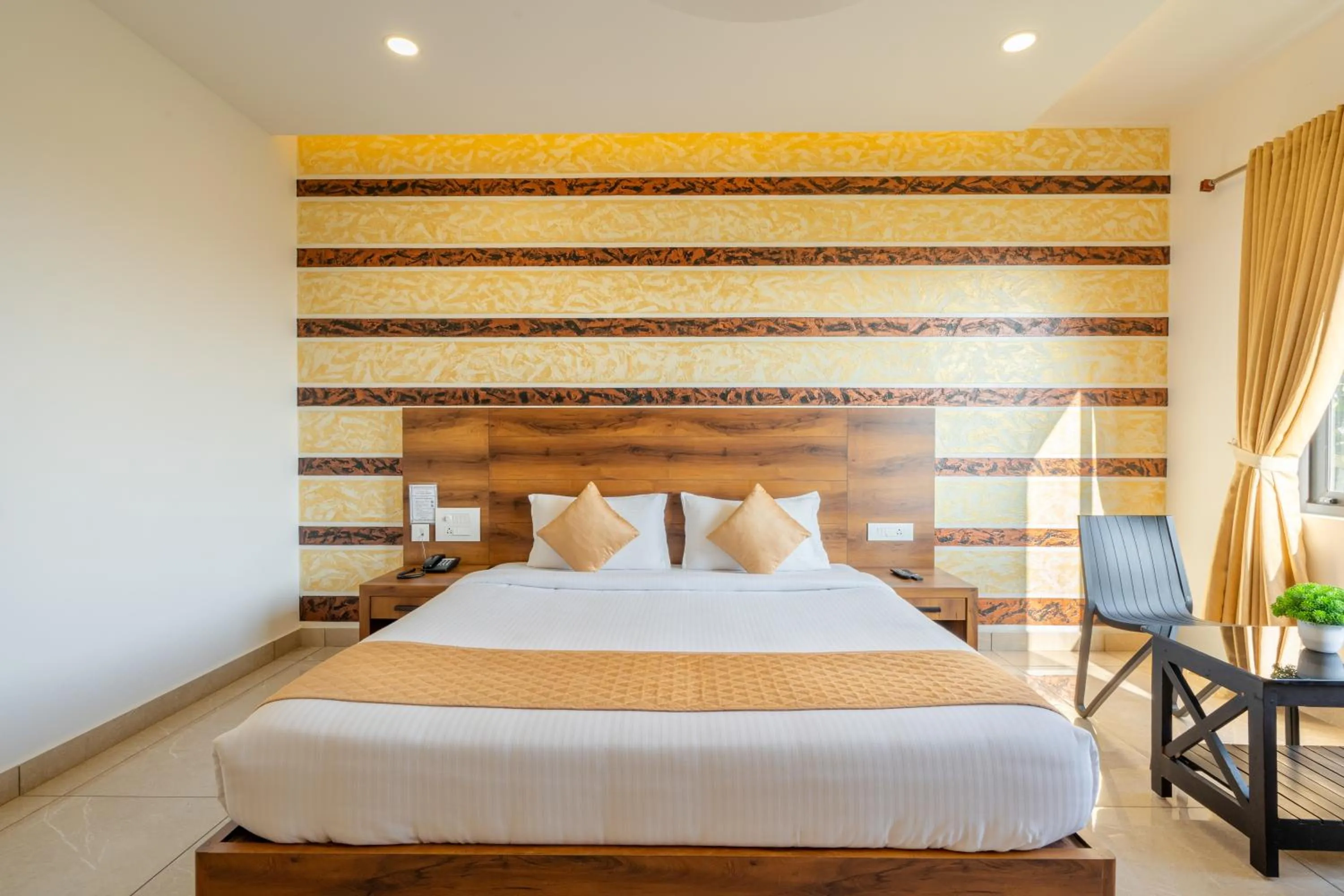 Bed in Hotel Woodlark