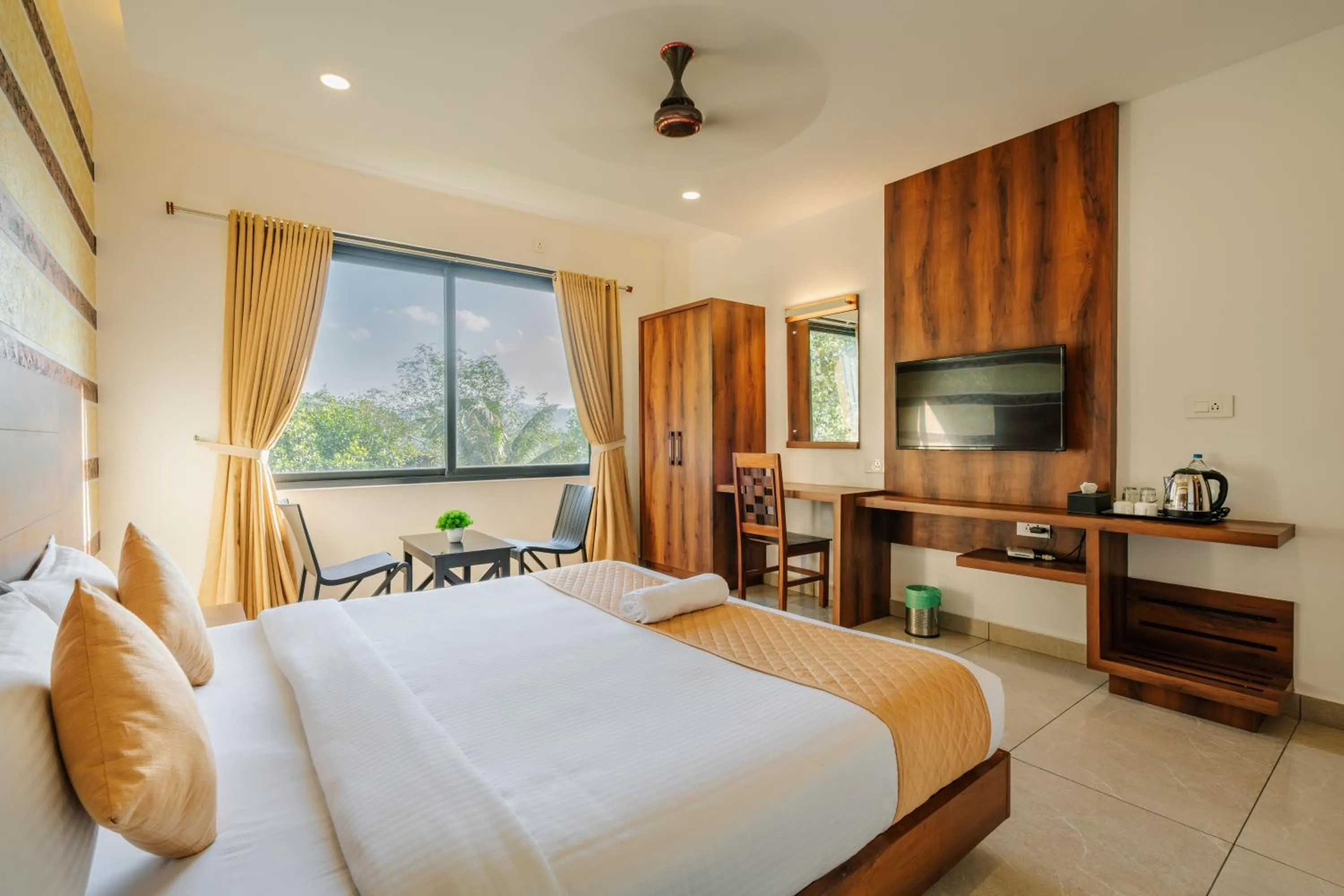 Bed in Hotel Woodlark