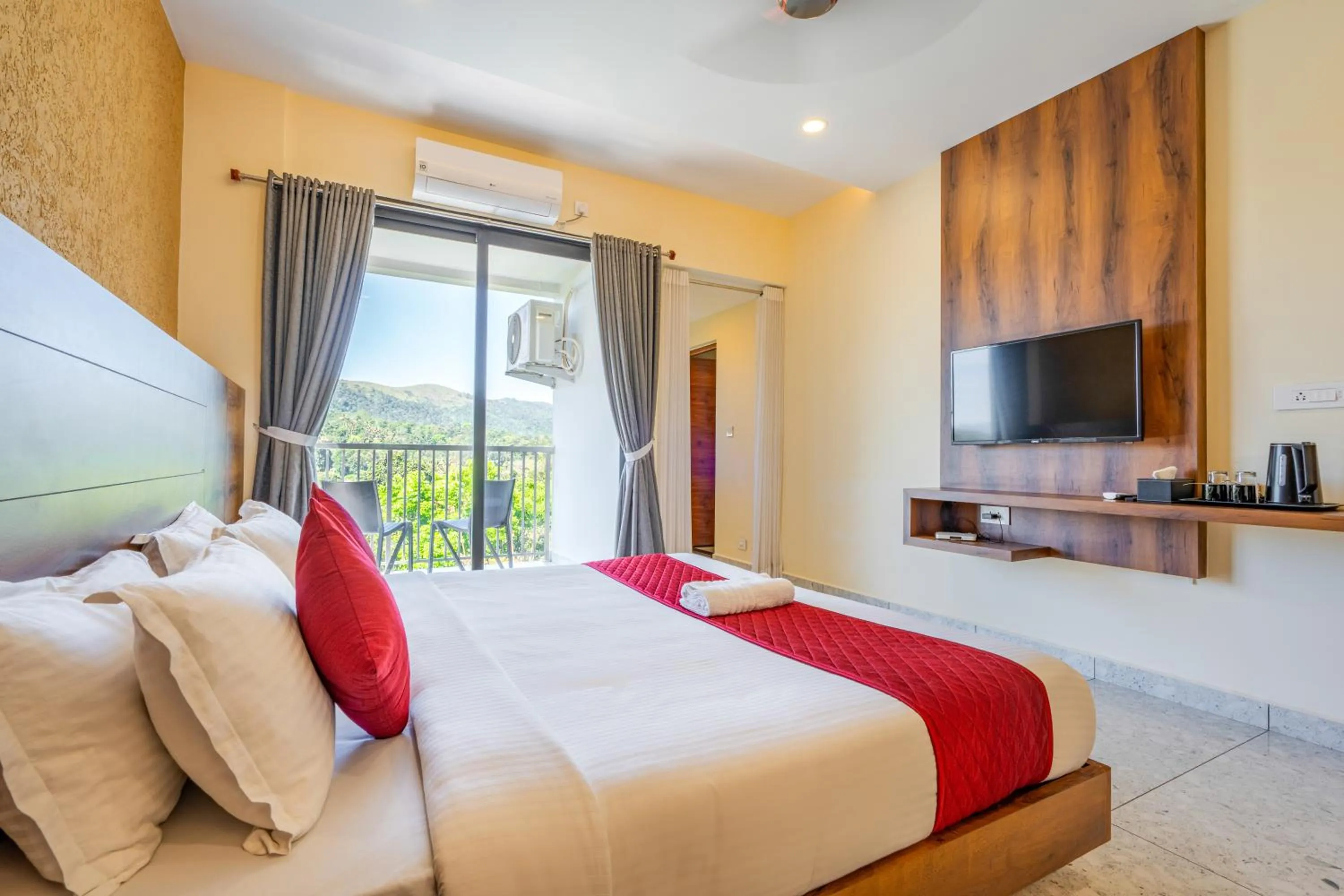 Bed in Hotel Woodlark