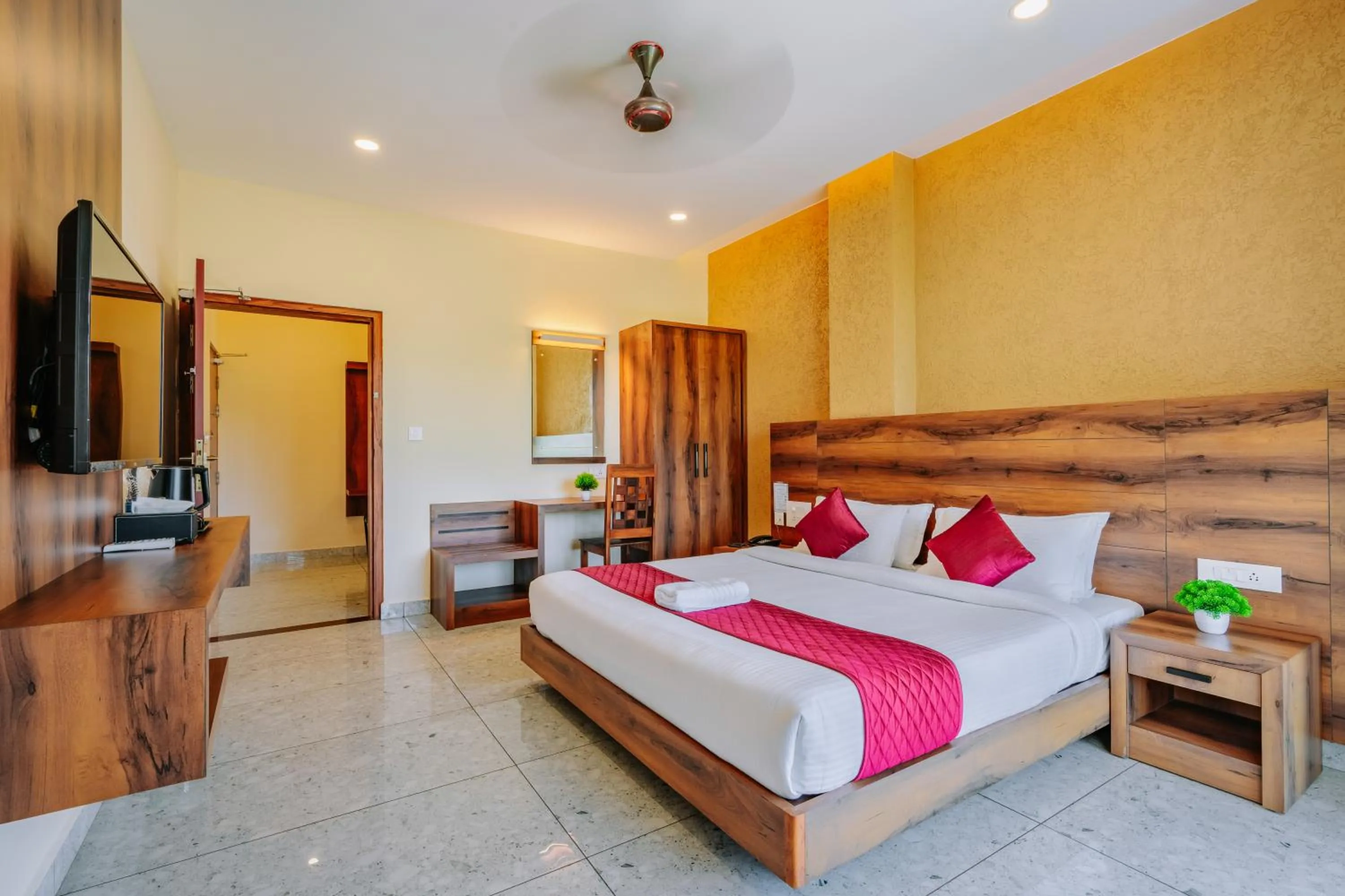 Bed in Hotel Woodlark