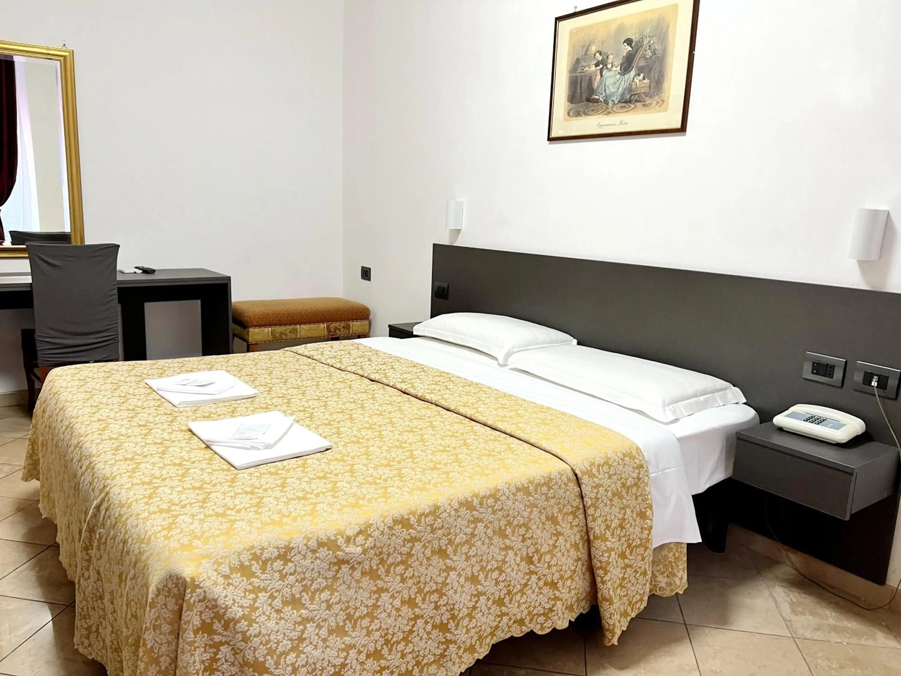 Bed in Hotel domus termini