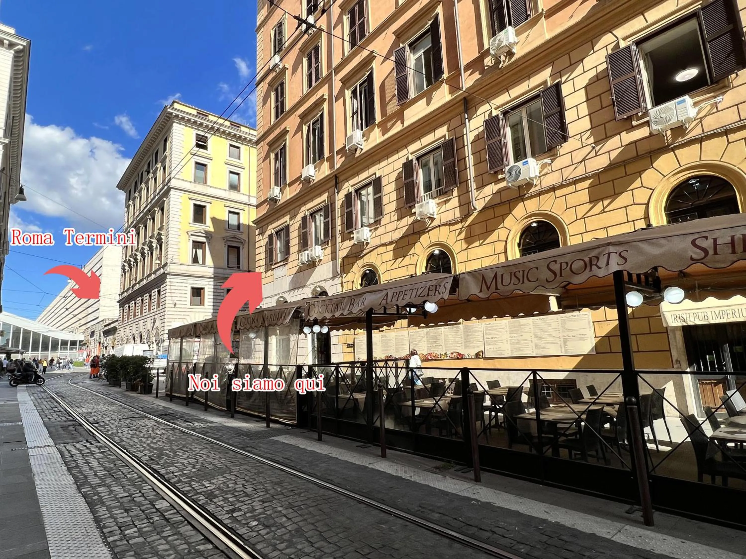 Property building in Hotel domus termini