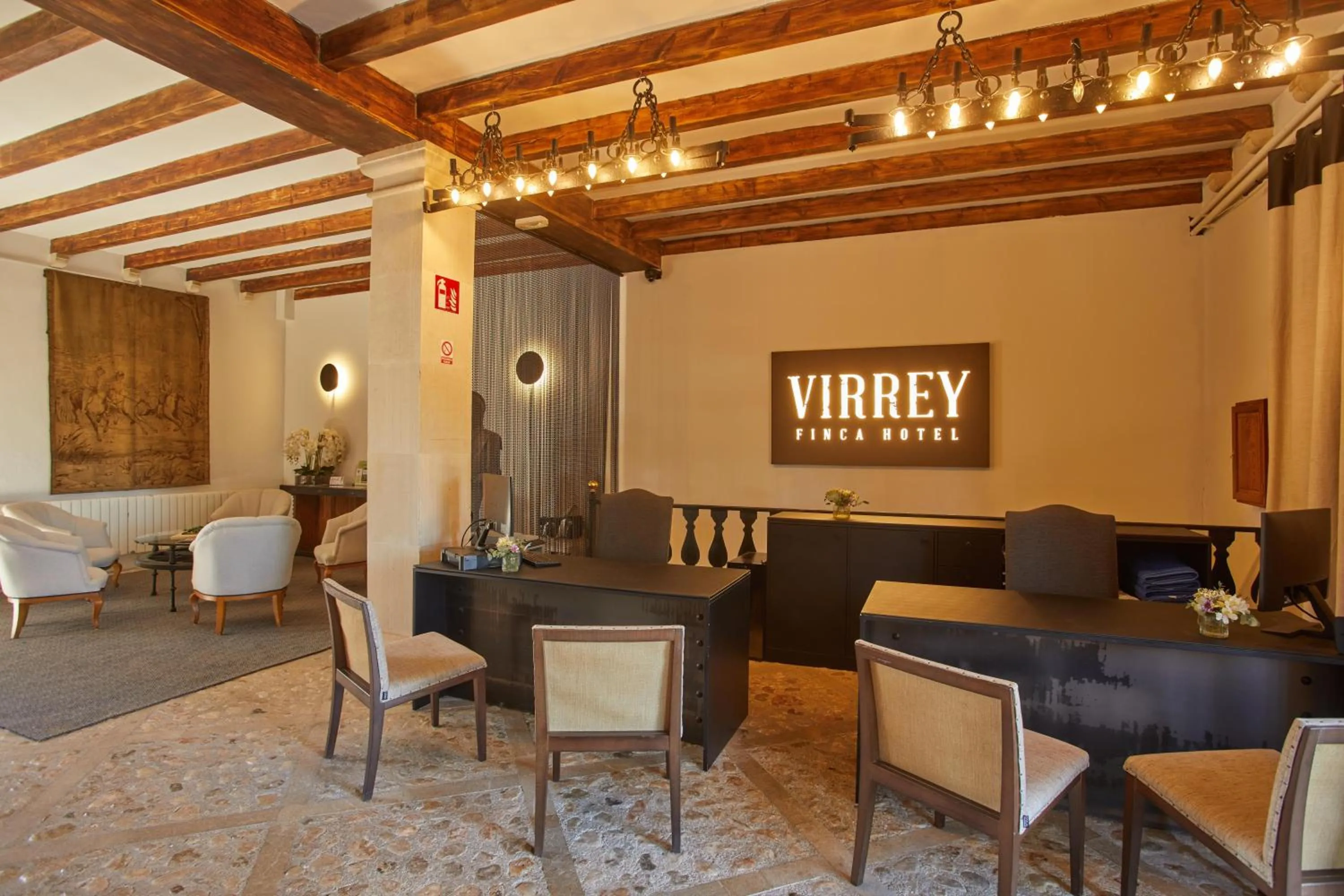 Lobby or reception in Virrey Finca Hotel