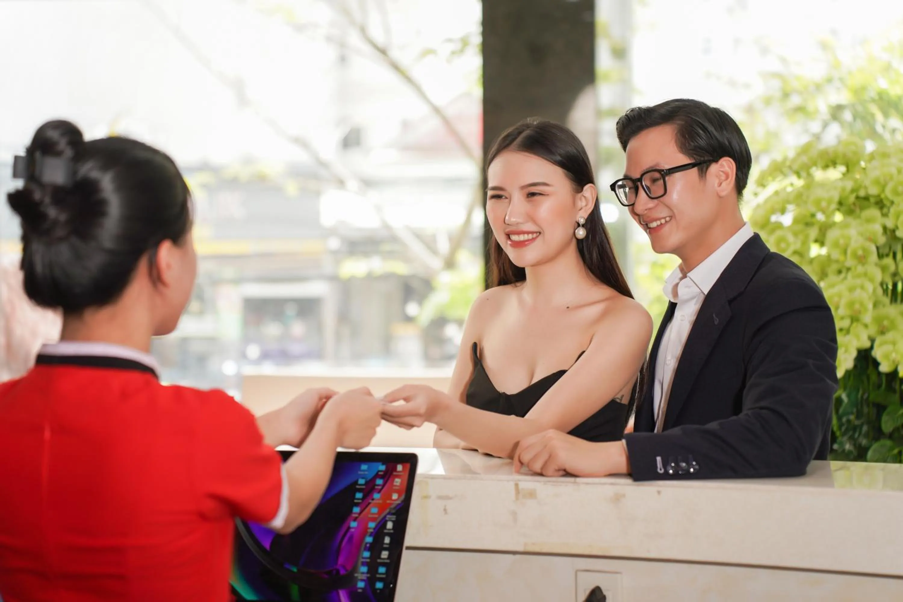 Lobby or reception in Hotel Soco