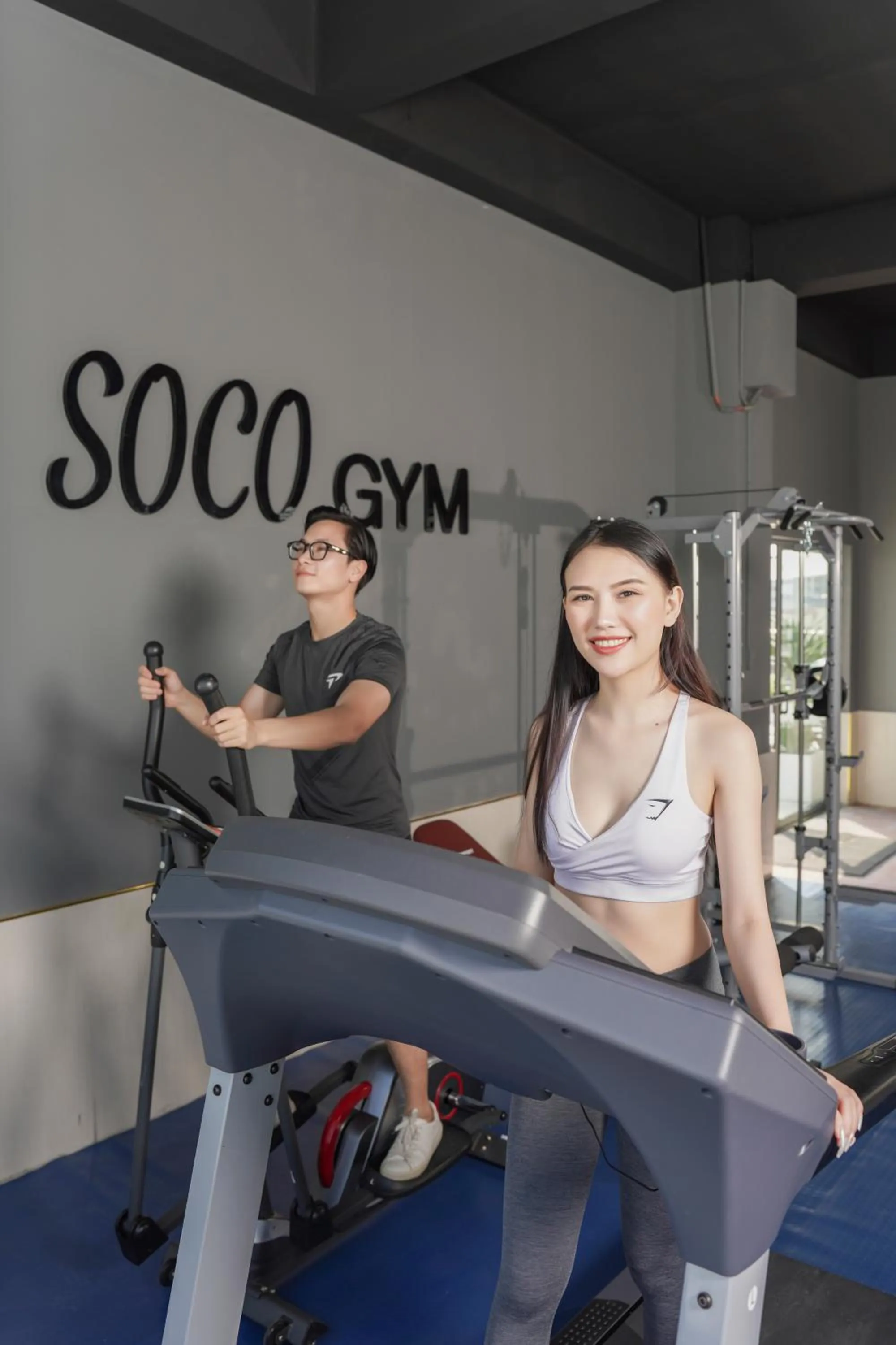 Fitness centre/facilities in Hotel Soco