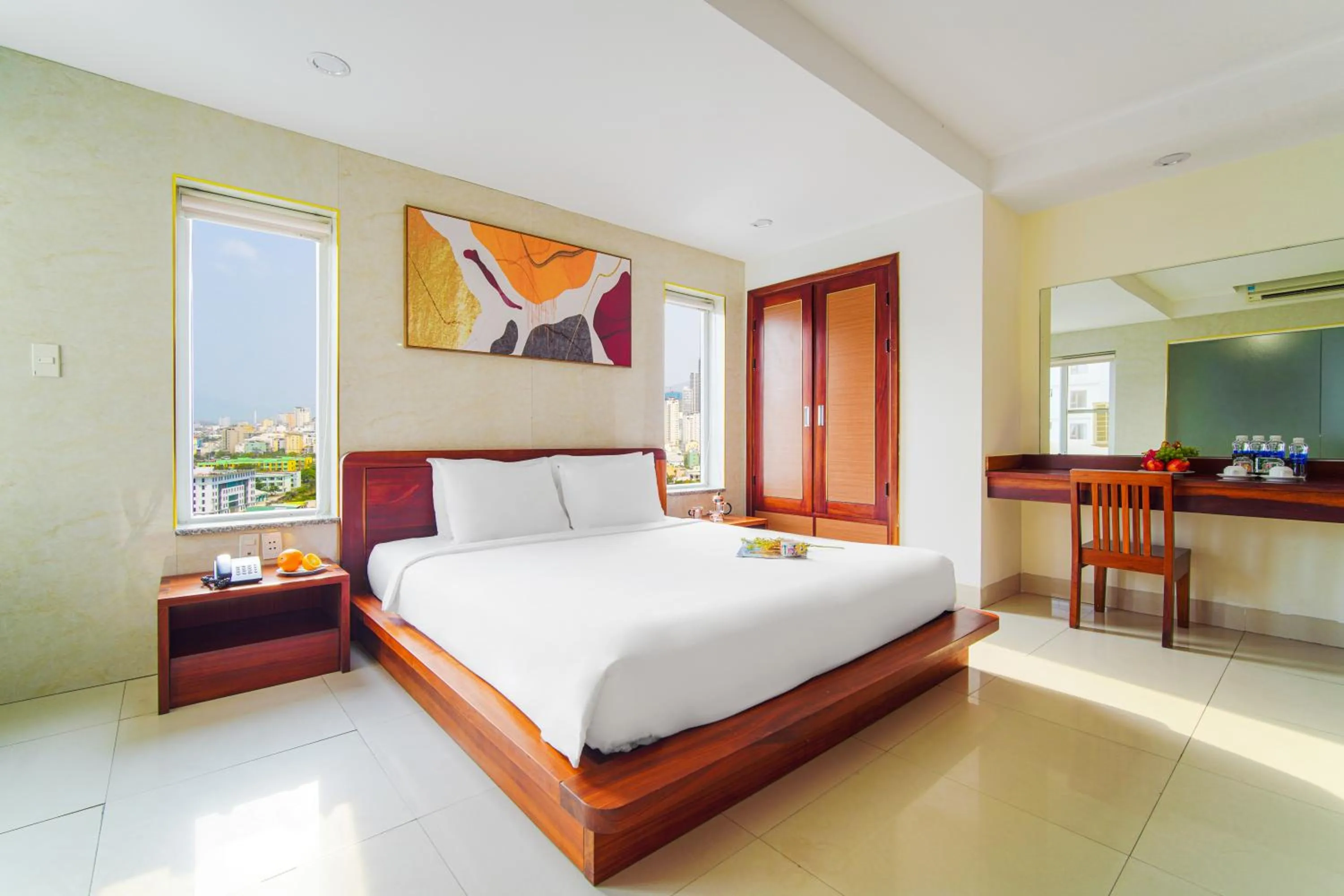 Communal lounge/ TV room, Bed in Hotel Soco