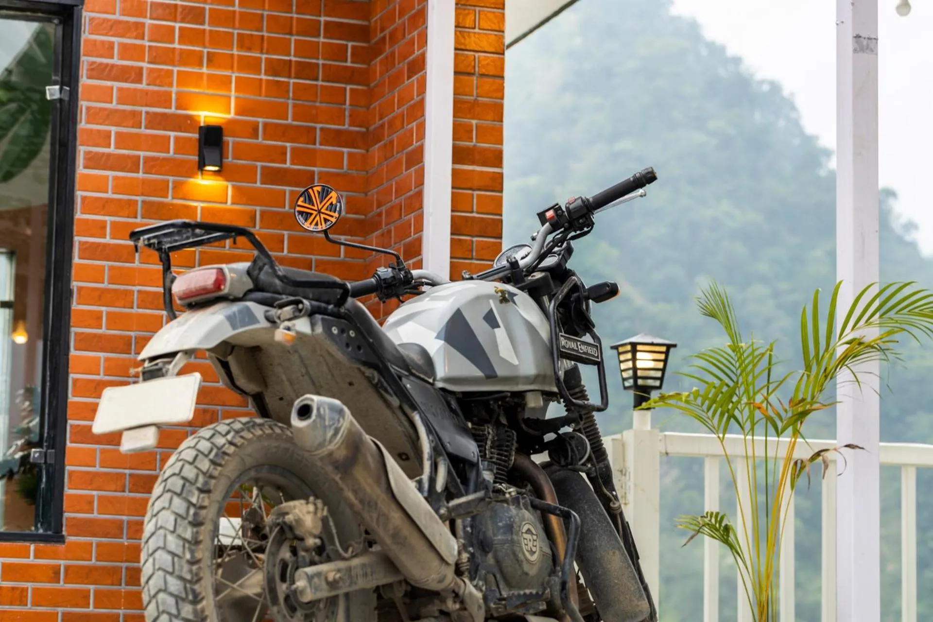 Parking in Zostel Plus Rishikesh, Mohanchatti