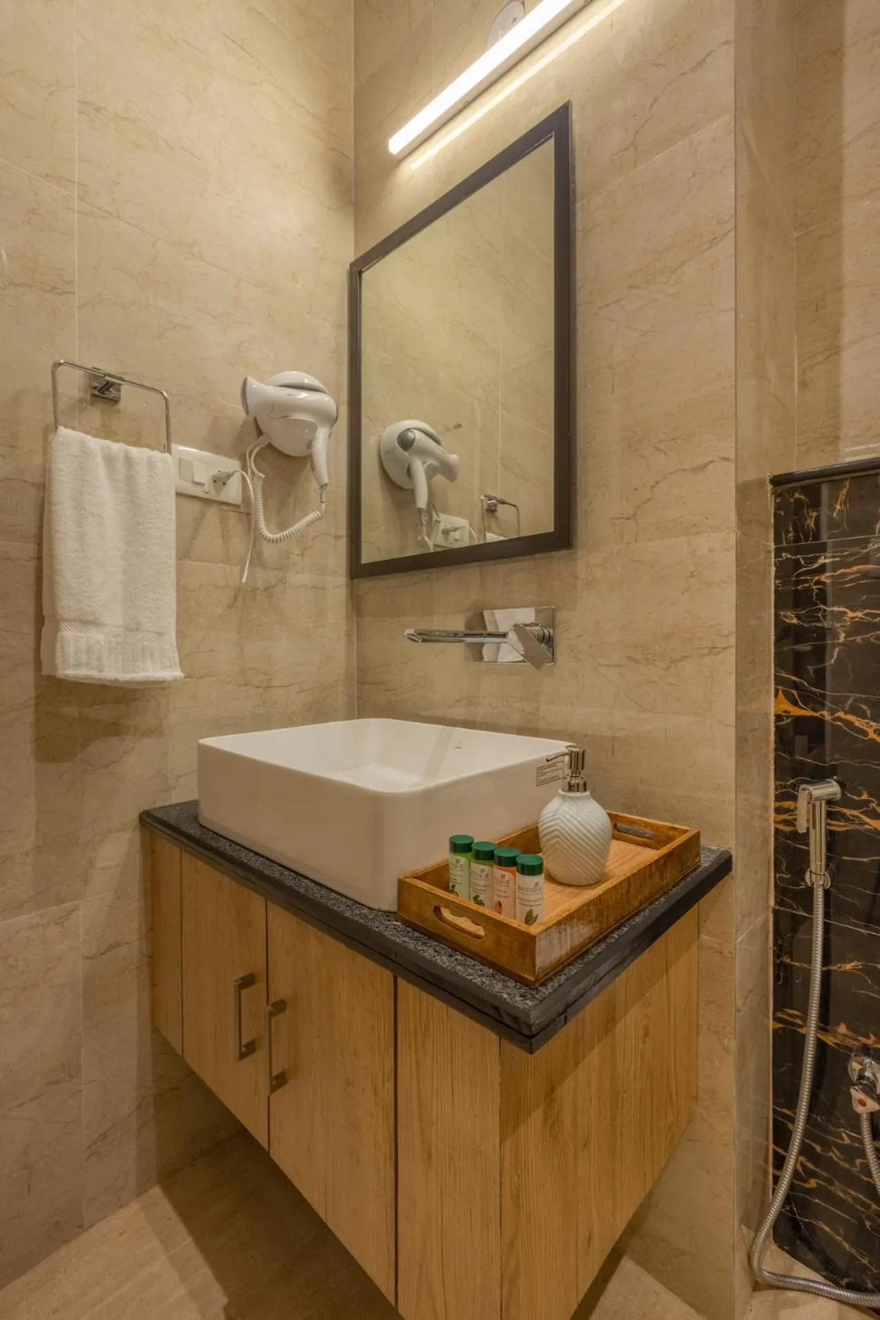 Bathroom in Zostel Plus Rishikesh, Mohanchatti