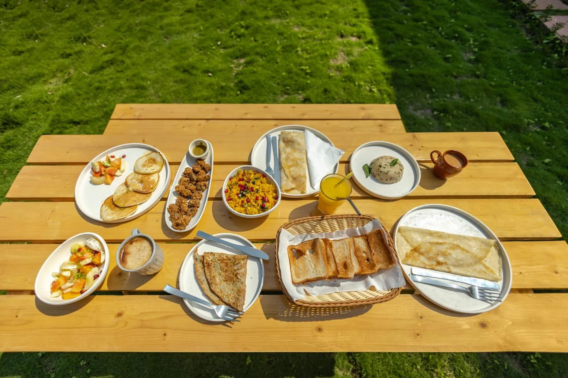 Food in Zostel Plus Rishikesh, Mohanchatti