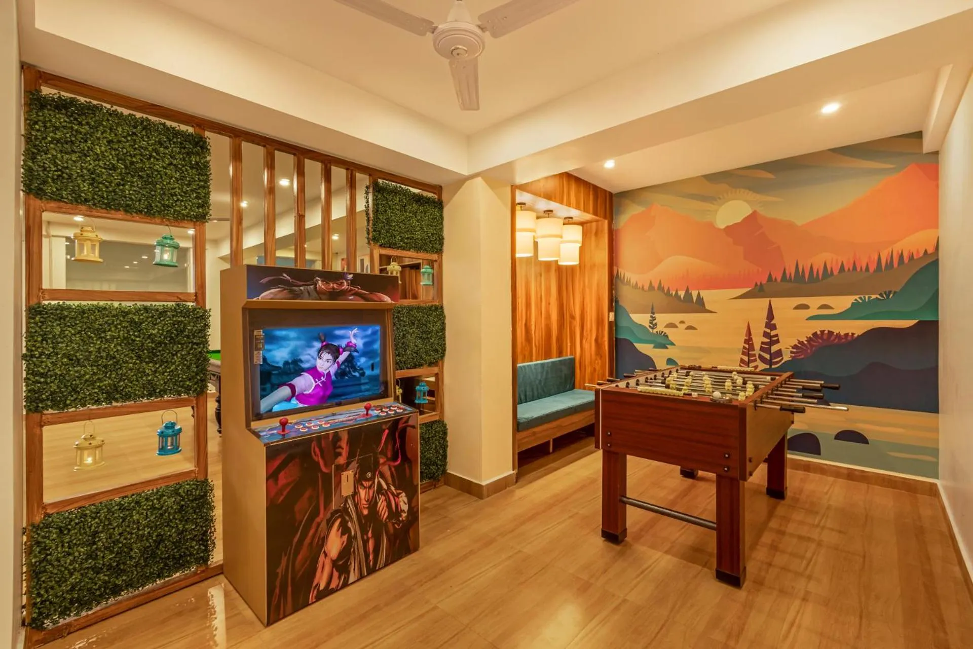 Game Room in Zostel Plus Rishikesh, Mohanchatti