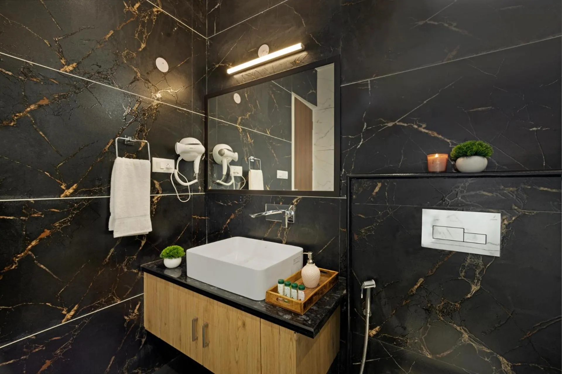 Bathroom in Zostel Plus Rishikesh, Mohanchatti