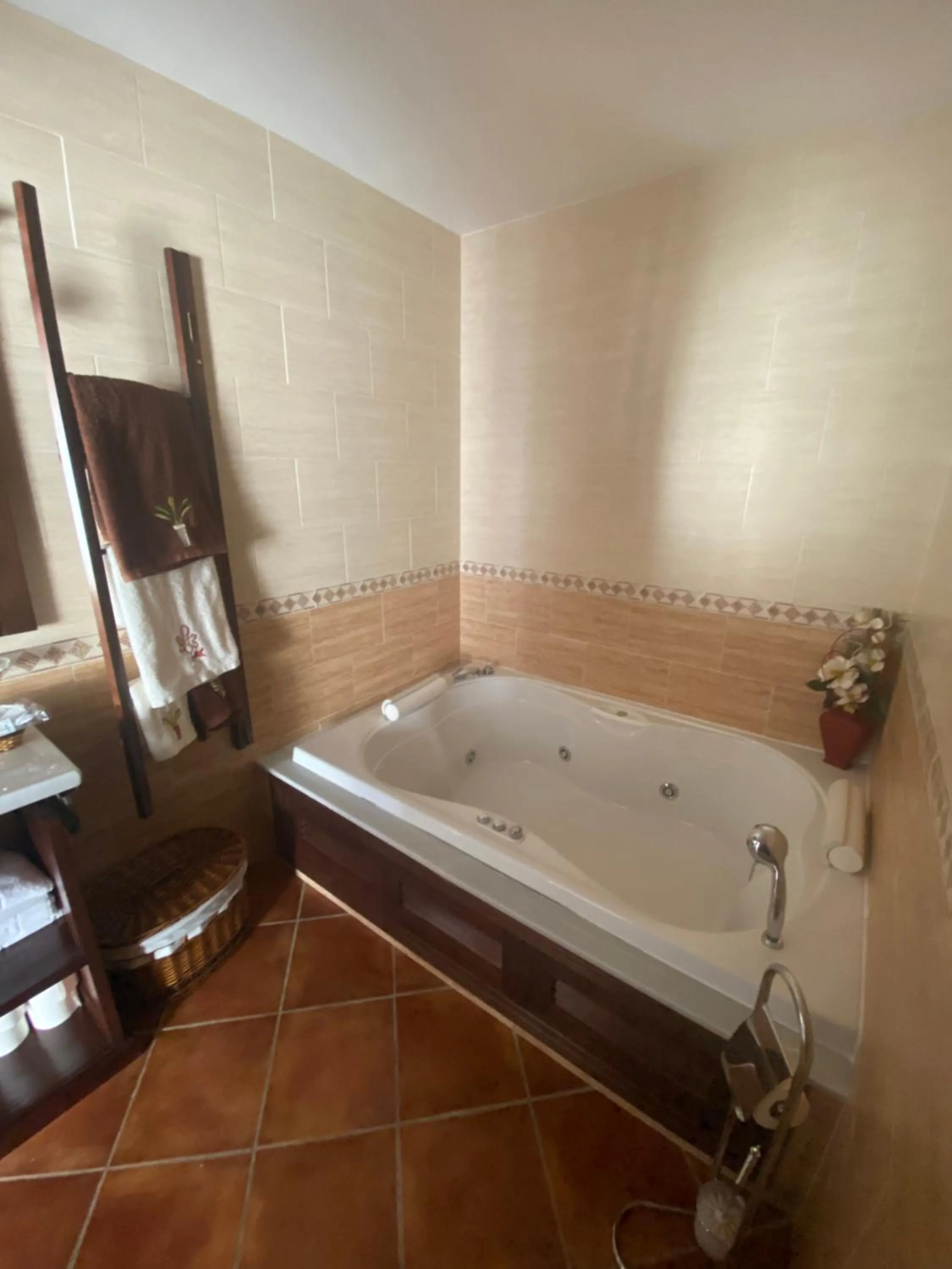 Bathroom in Hotel Meson Fuente del Pino