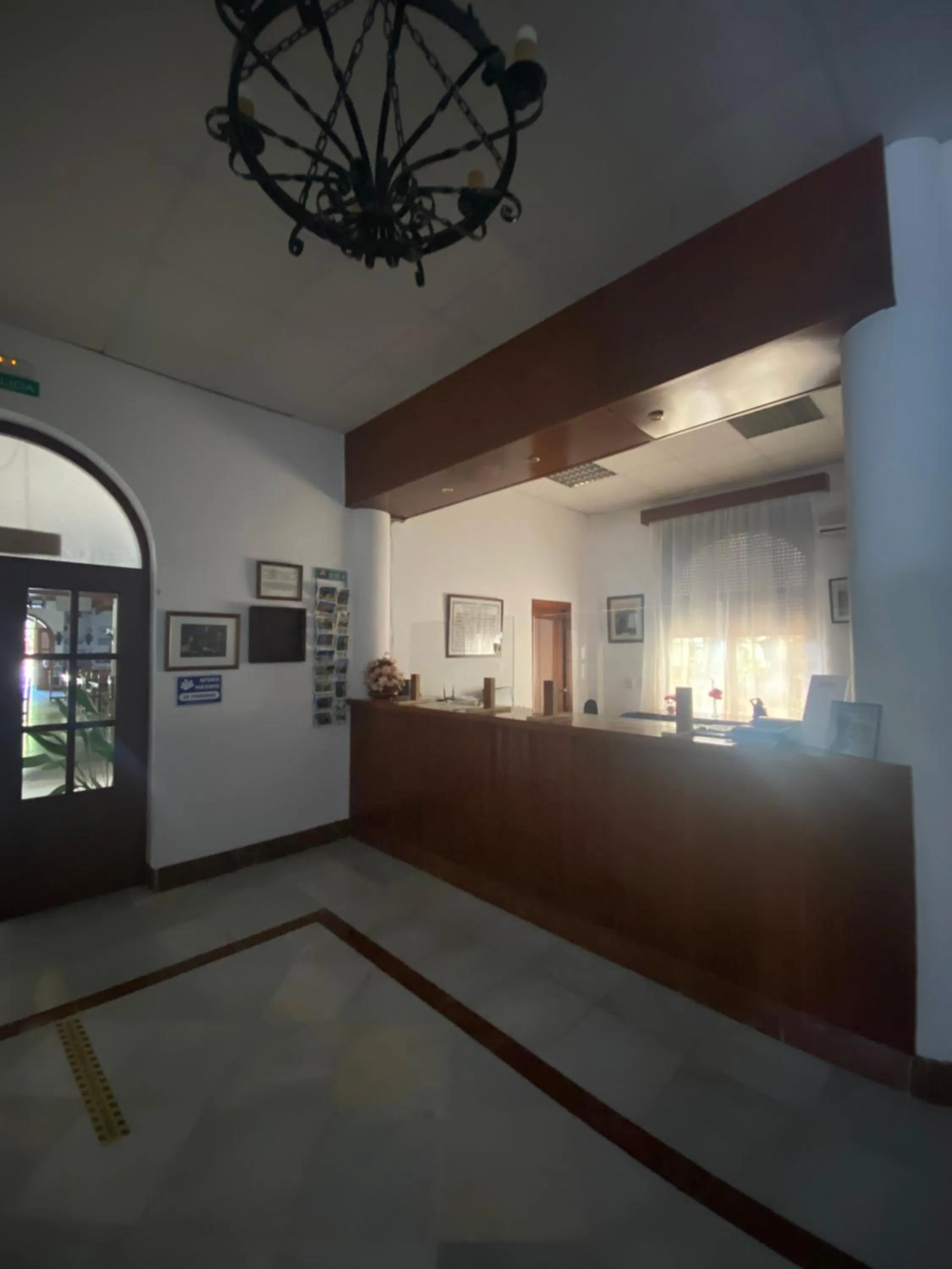 Lobby/Reception in Hotel Meson Fuente del Pino