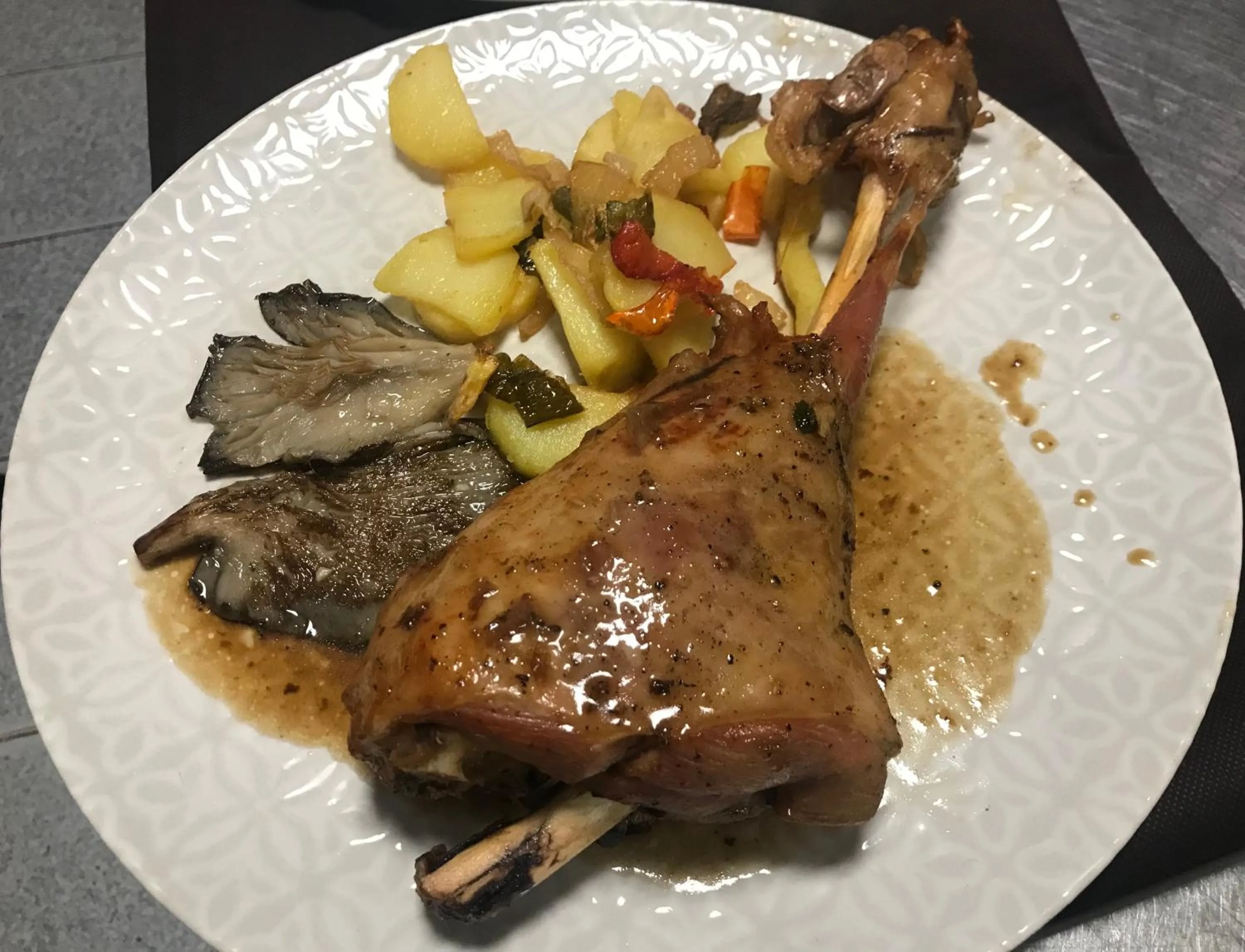 Food in Hotel Meson Fuente del Pino