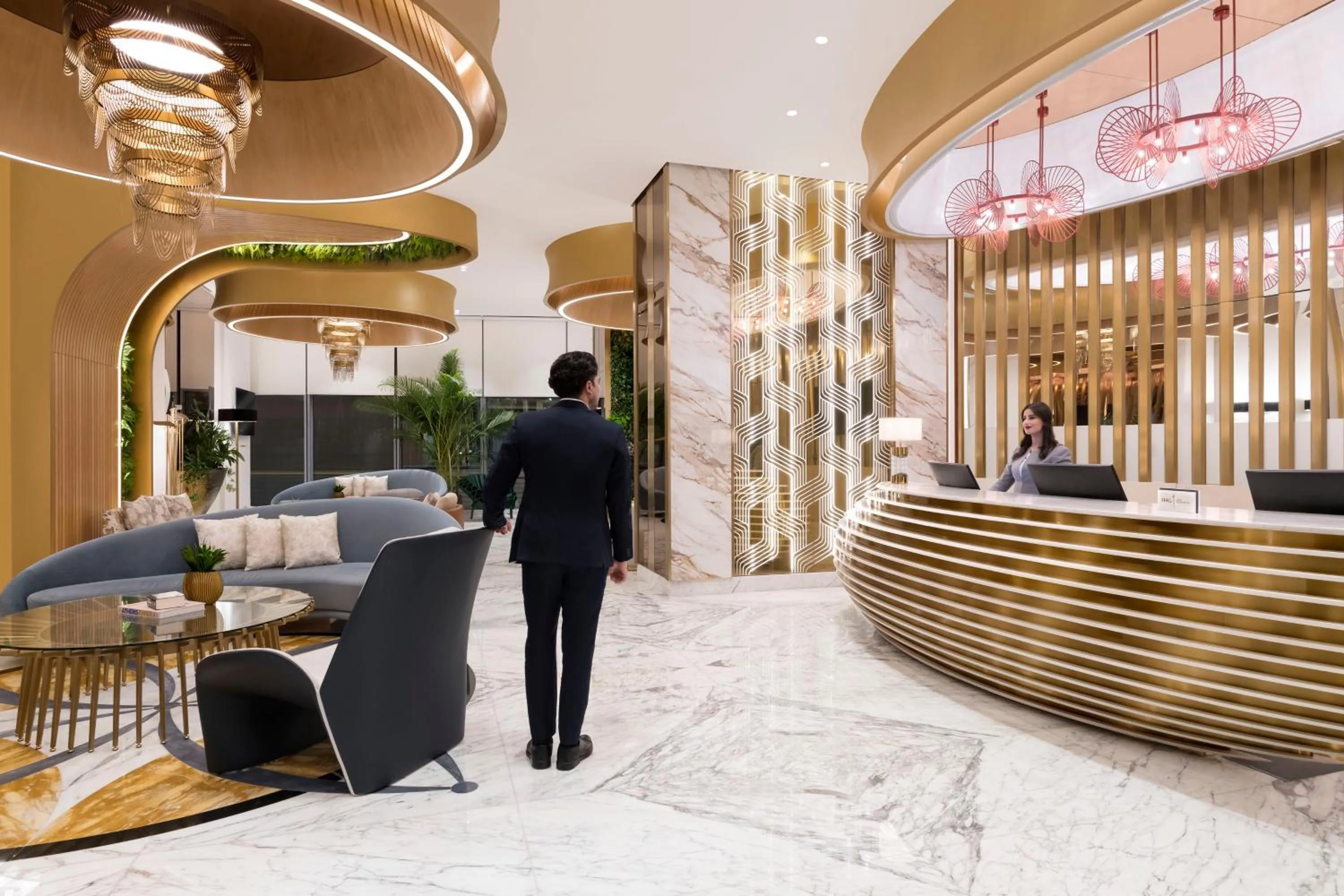 Lobby or reception in Velero Hotel Doha Lusail