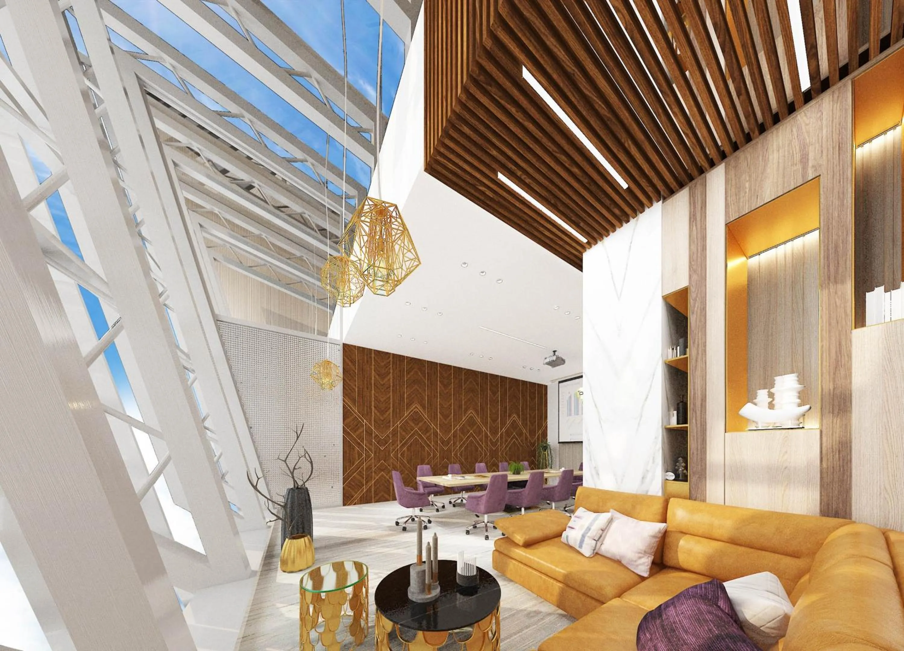 Meeting/conference room, Bed in Velero Hotel Doha Lusail