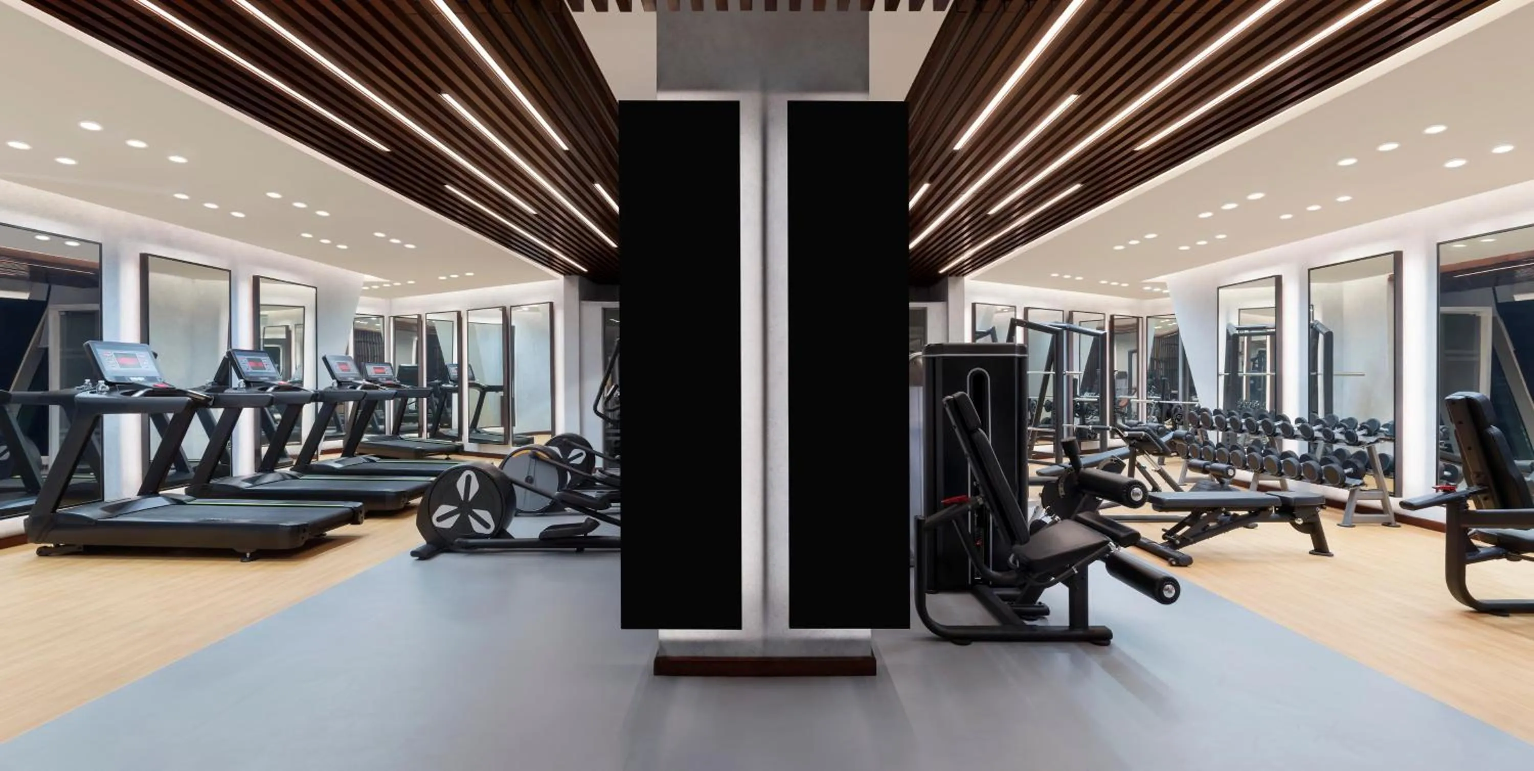 Fitness centre/facilities in Velero Hotel Doha Lusail