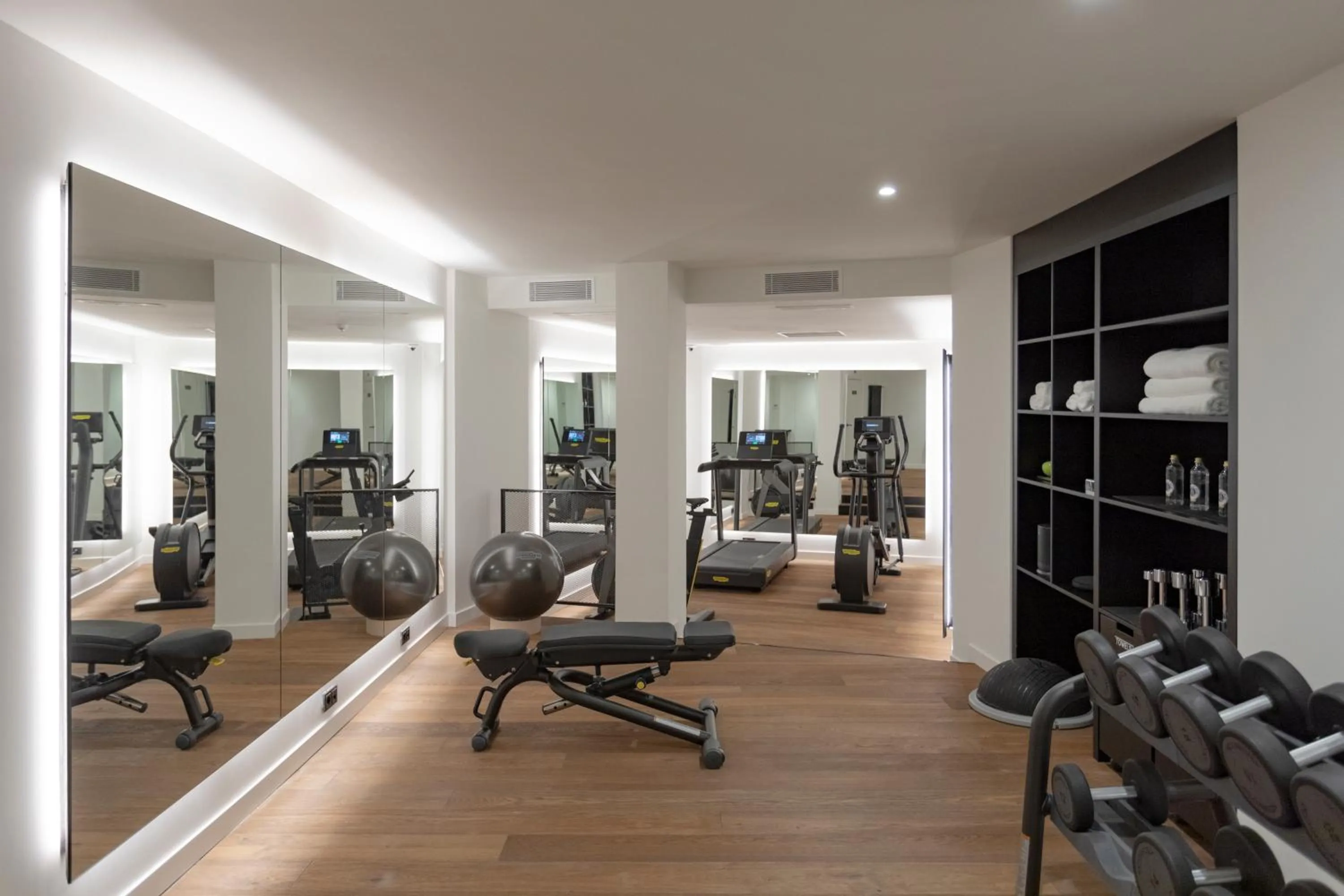 Fitness centre/facilities in Hotel Villa Soro